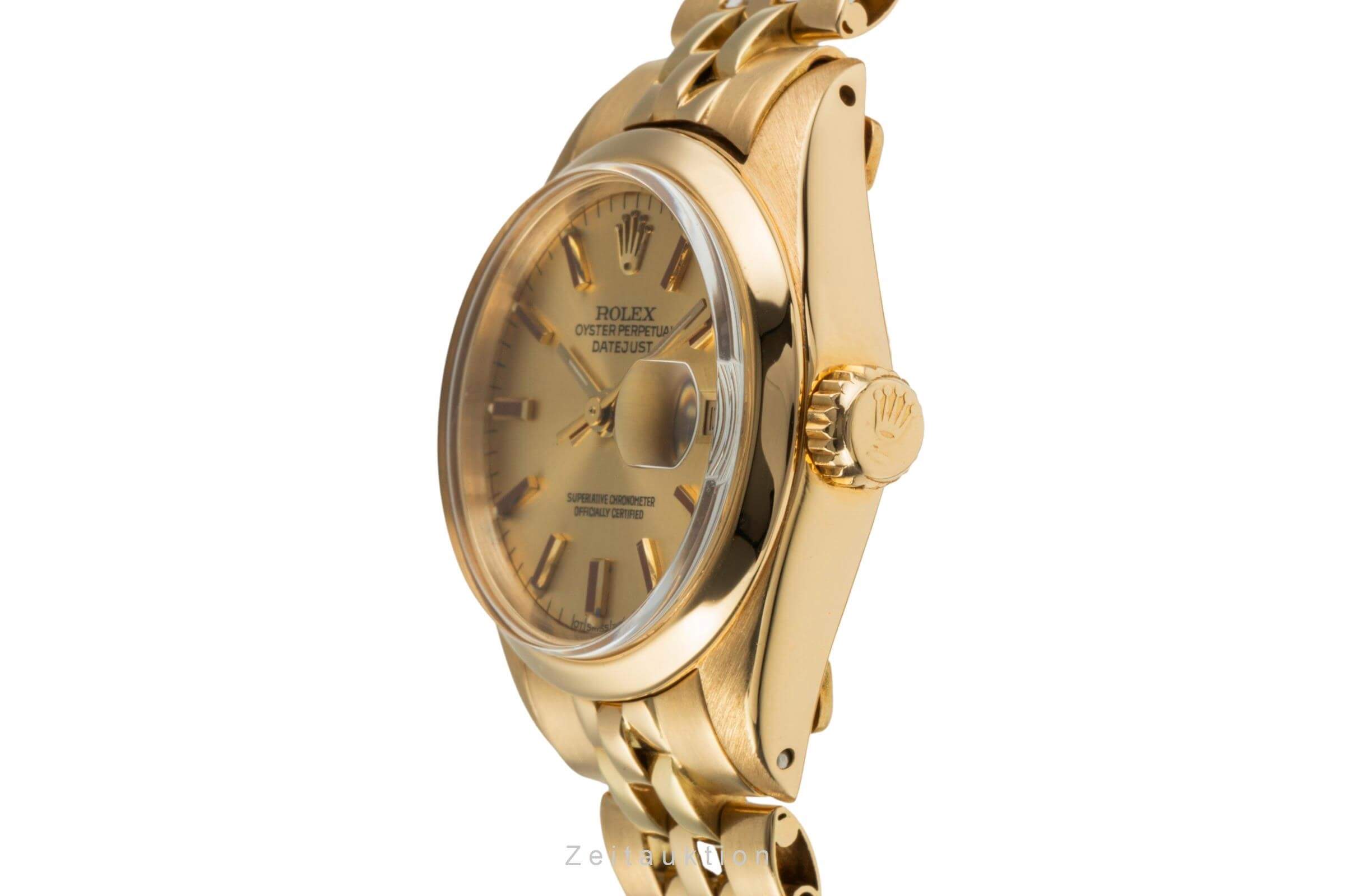 Rolex Lady Datejust oro 18 ct automatismo orologio da donna 6916  [2403043]