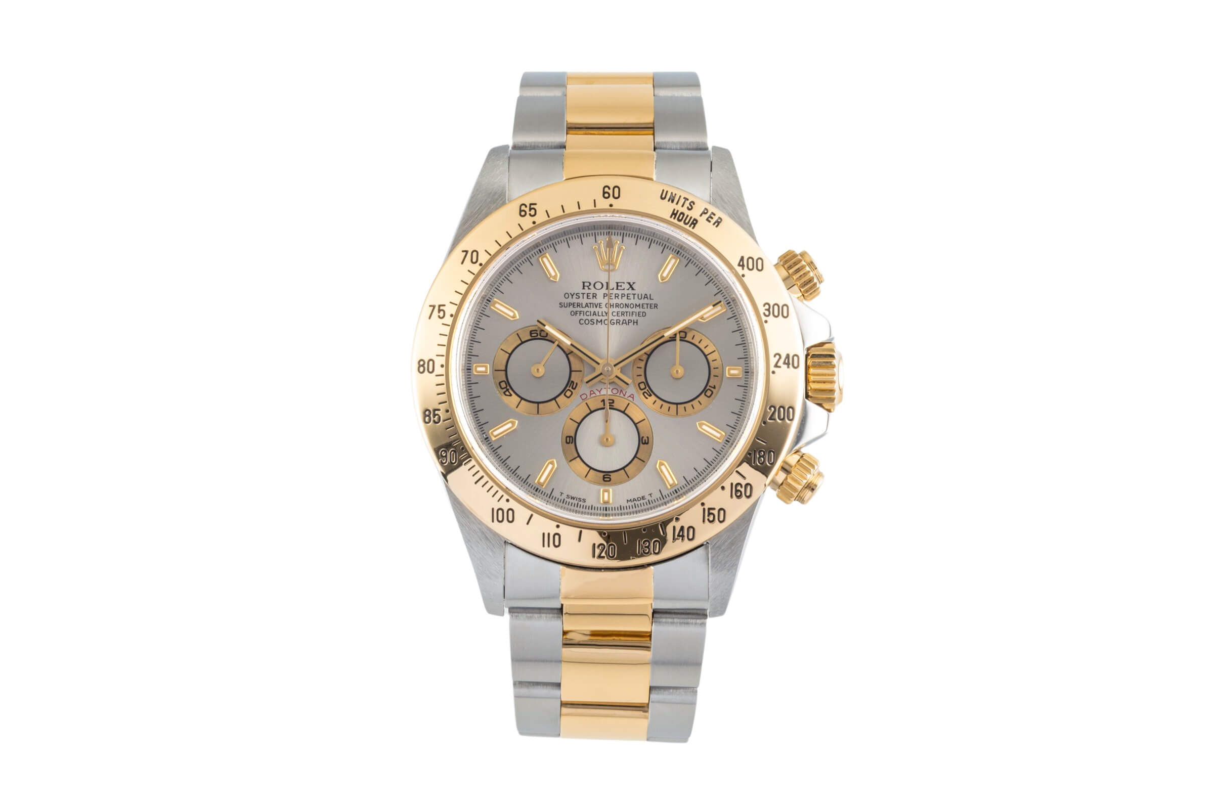 Rolex Daytona cronografo acciaio / oro automatismo orologio da uomo 16523 LP: 20800EUR  [2403163]