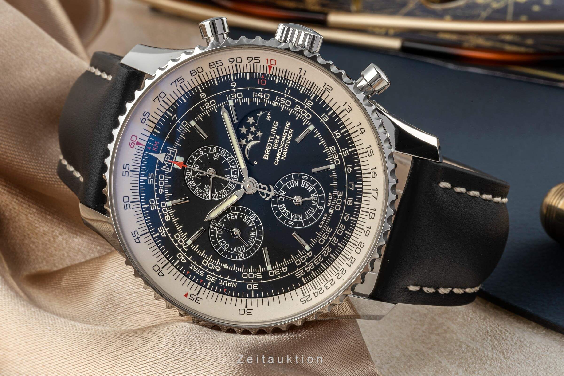 Breitling Navitimer chronograph steel automatic B19 Ref