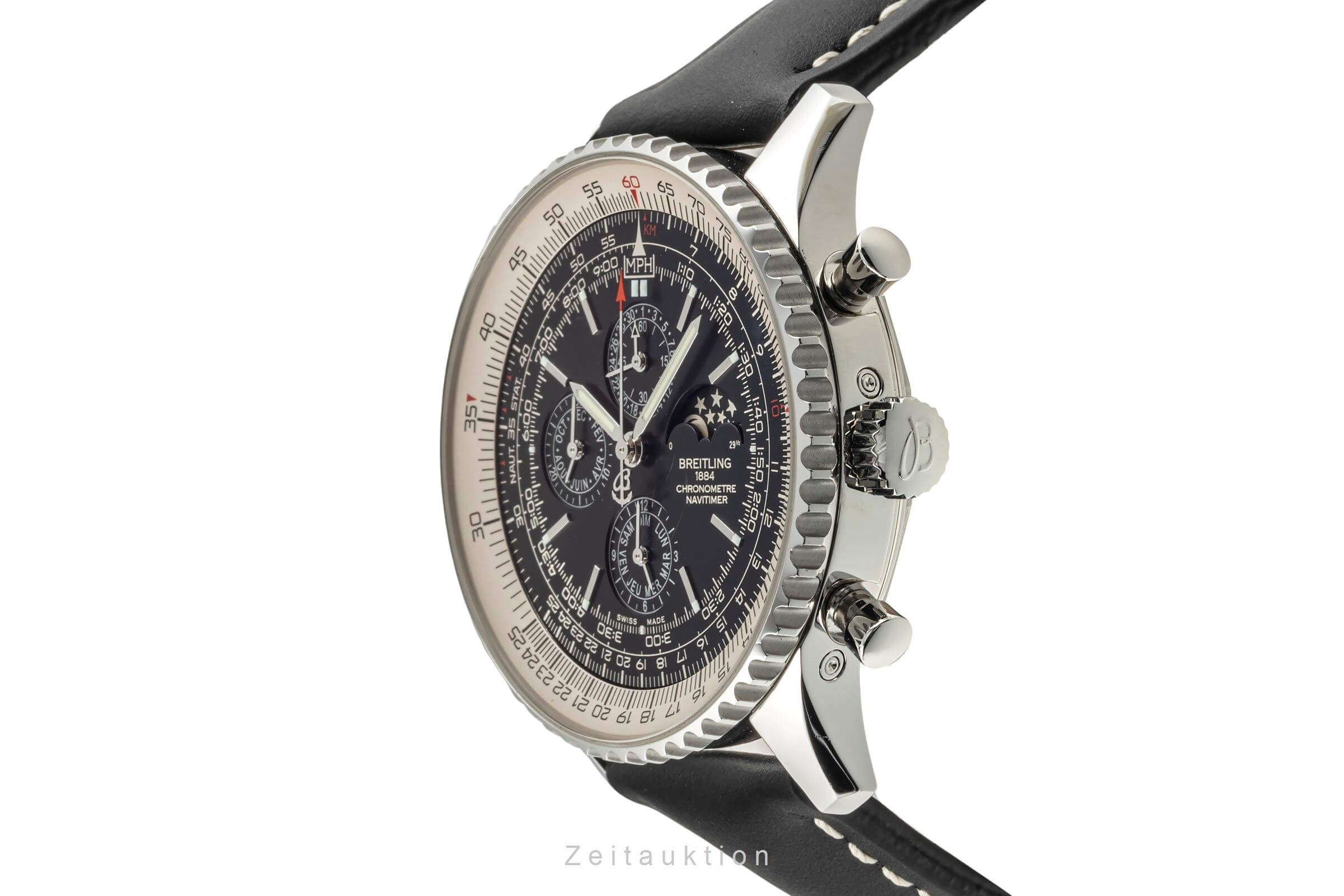 Breitling Navitimer 1461 Chrono Triple Calendar Moon Phase Automatik Limitiert [2403187]