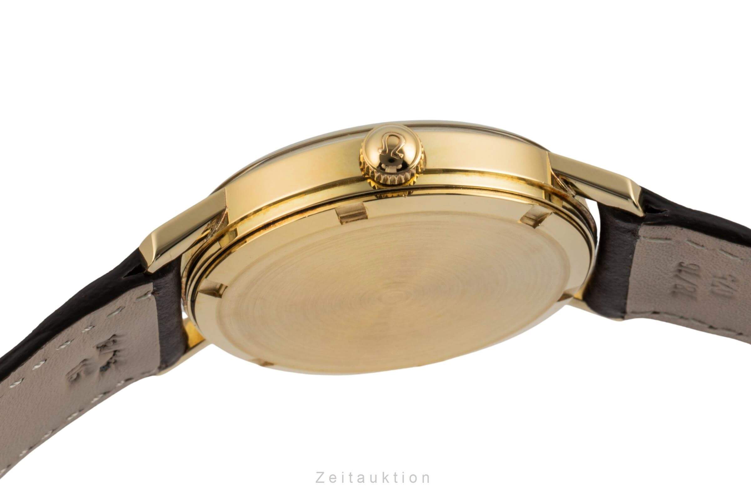 Omega Geneve 14k (0,585) Gelbgold Automatik Herrenuhr Ref. 166.7071 Vintage [2403220]