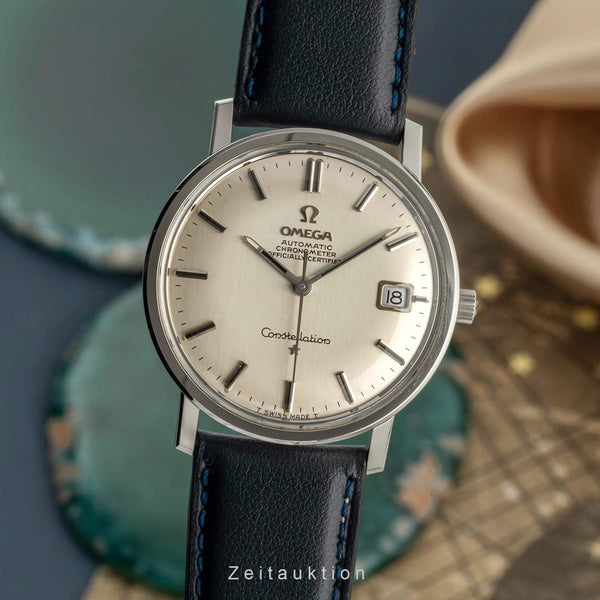 Omega Constellation acero automático 564