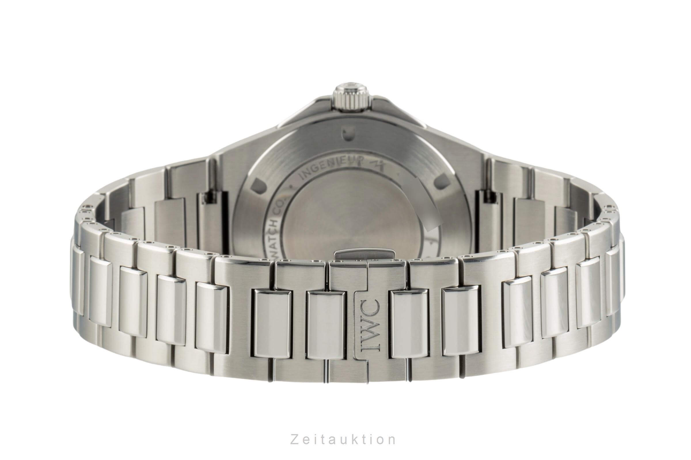 IWC Ingenieur 40 Green Dial Stahl Automatik Herrenuhr Ref. IW328903  B&P 2023 [2403234]