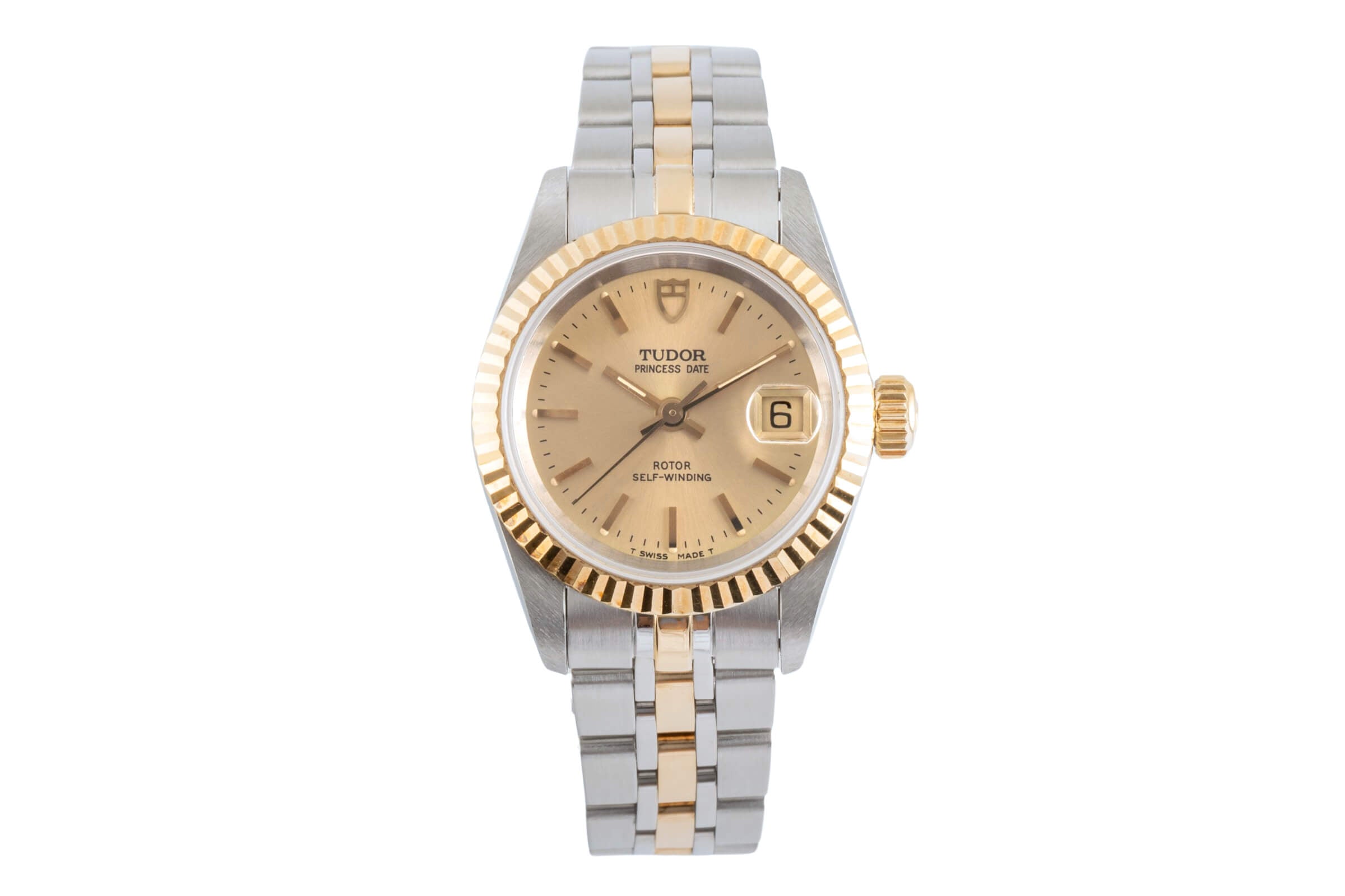 Tudor Princess Date acier / or  automatique montre pour femmes 92413  [2403241]