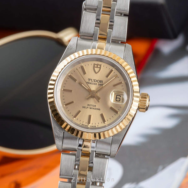 Tudor Princess Date acier / or  automatique montre pour femmes 92413  [2403241]