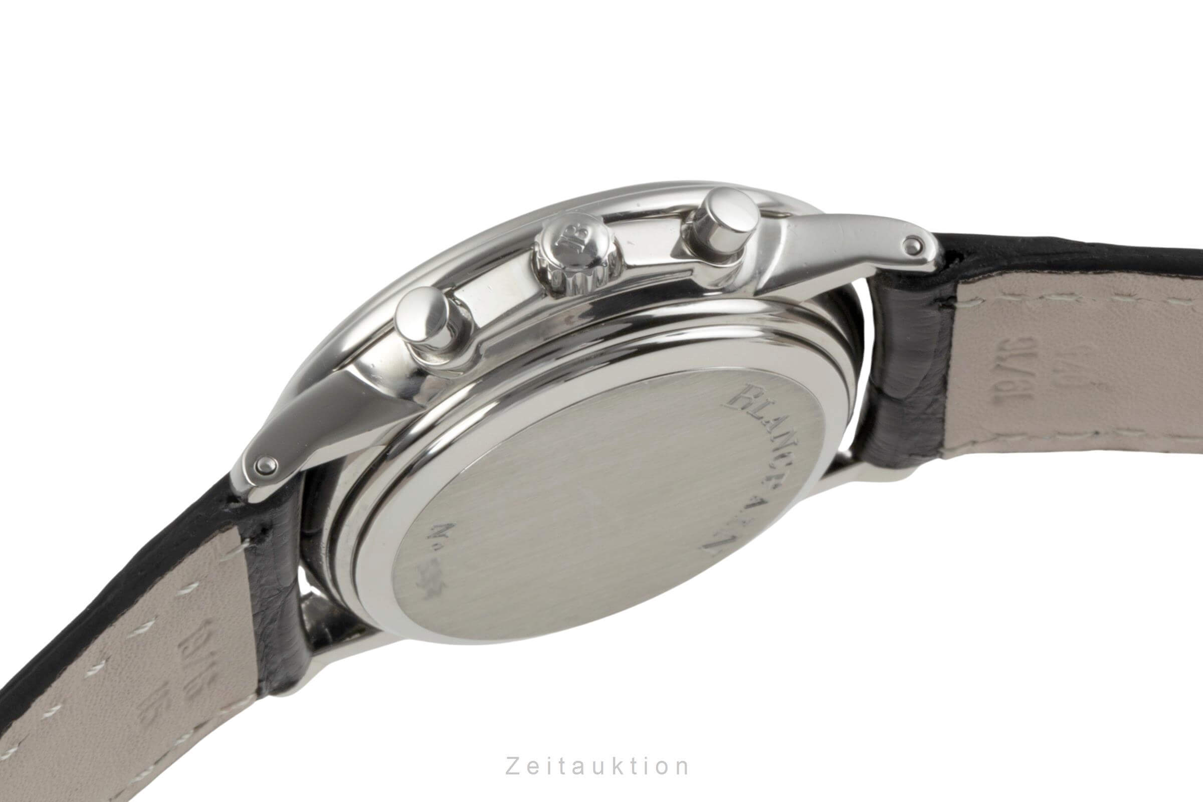 Blancpain Villeret chronograph steel automatic men's watch 1185-1127-55  [2403255]