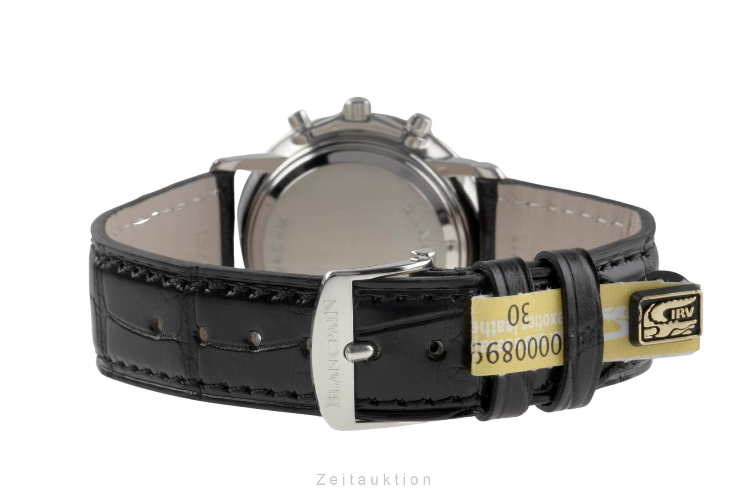 Blancpain Villeret chronograph steel automatic men's watch 1185-1127-55  [2403255]