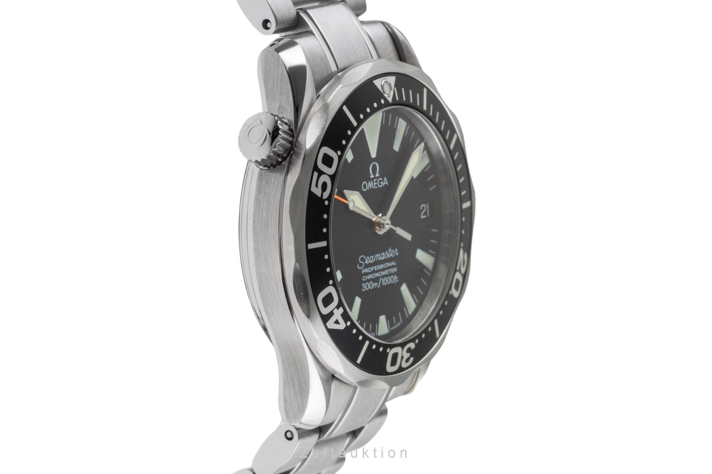 Omega Seamaster acero automático reloj para caballeros 2252.50.00 LP: 6500EUR  [2403273]