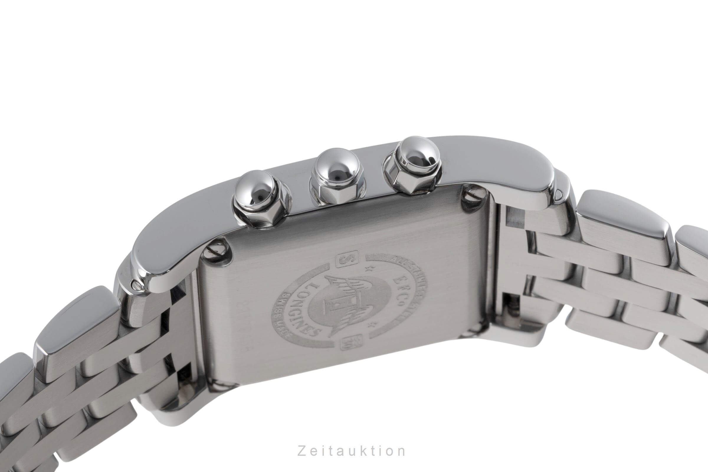 Longines Dolce Vita Chronograph Edelstahl Herrenuhr Ref. L5.656.4 Klassiker B&P [2403293]