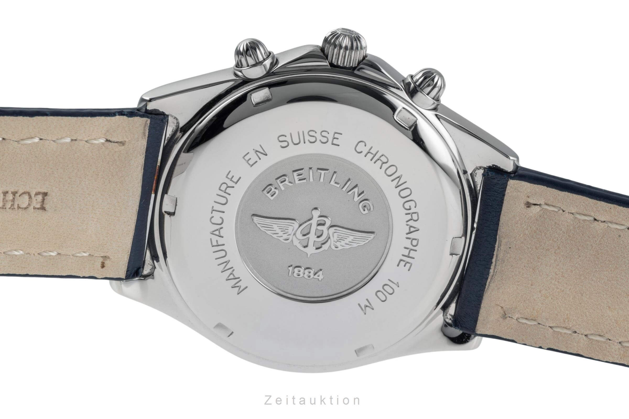 Breitling Sirius chronograph steel / gold quartz men's watch B53011  [2403305]