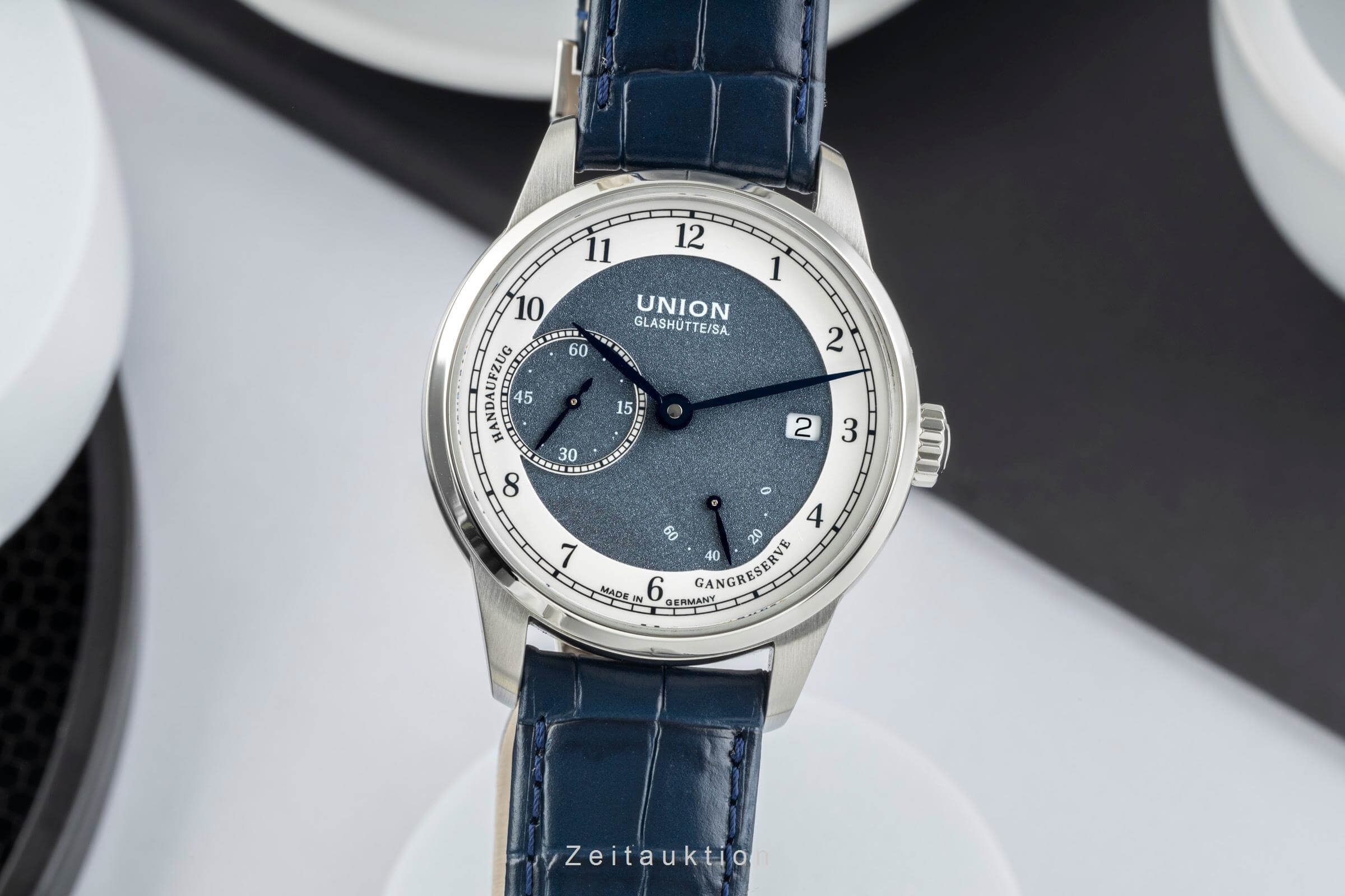 Union Glashütte 1893 steel manual winding men's watch D007.456.16.082.00 LP: 2680EUR  [2403351]