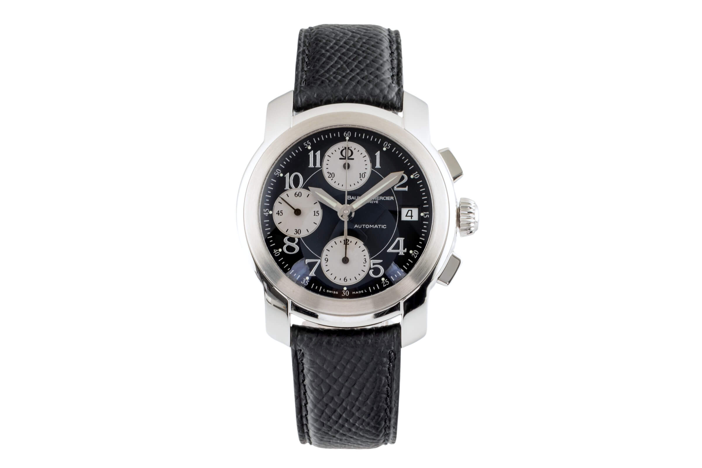 Baume & Mercier Capeland chronograph steel automatic Kal. BM 13750