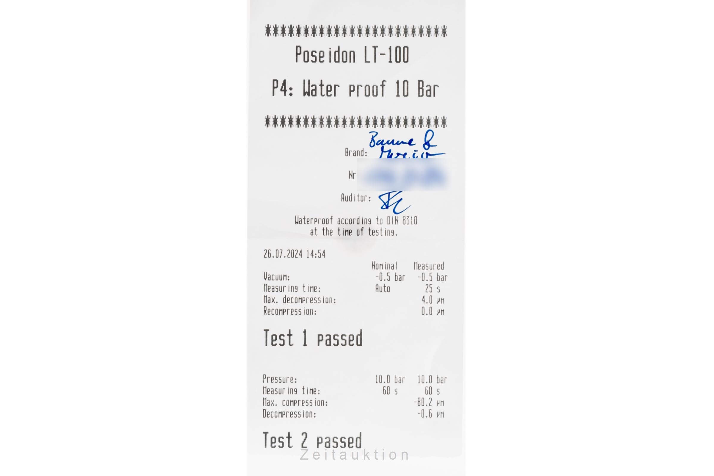 Baume & Mercier Capeland chronographe acier automatique montre pour hommes MV045216  [2403449]