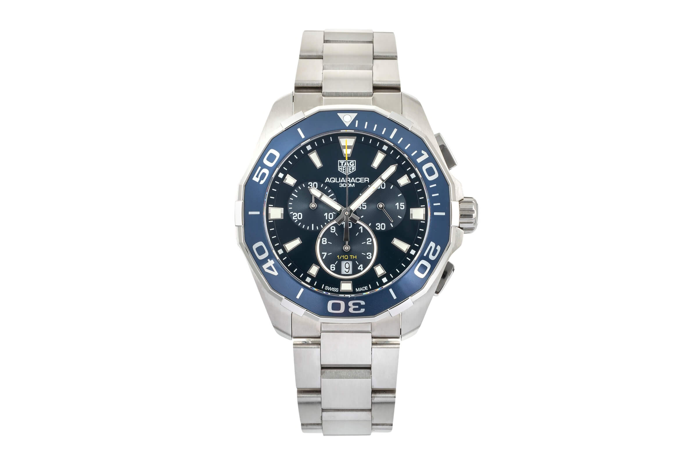 Tag Heuer Aquaracer chronograph steel quartz men's watch CAY111B.BA0927  [2403477]