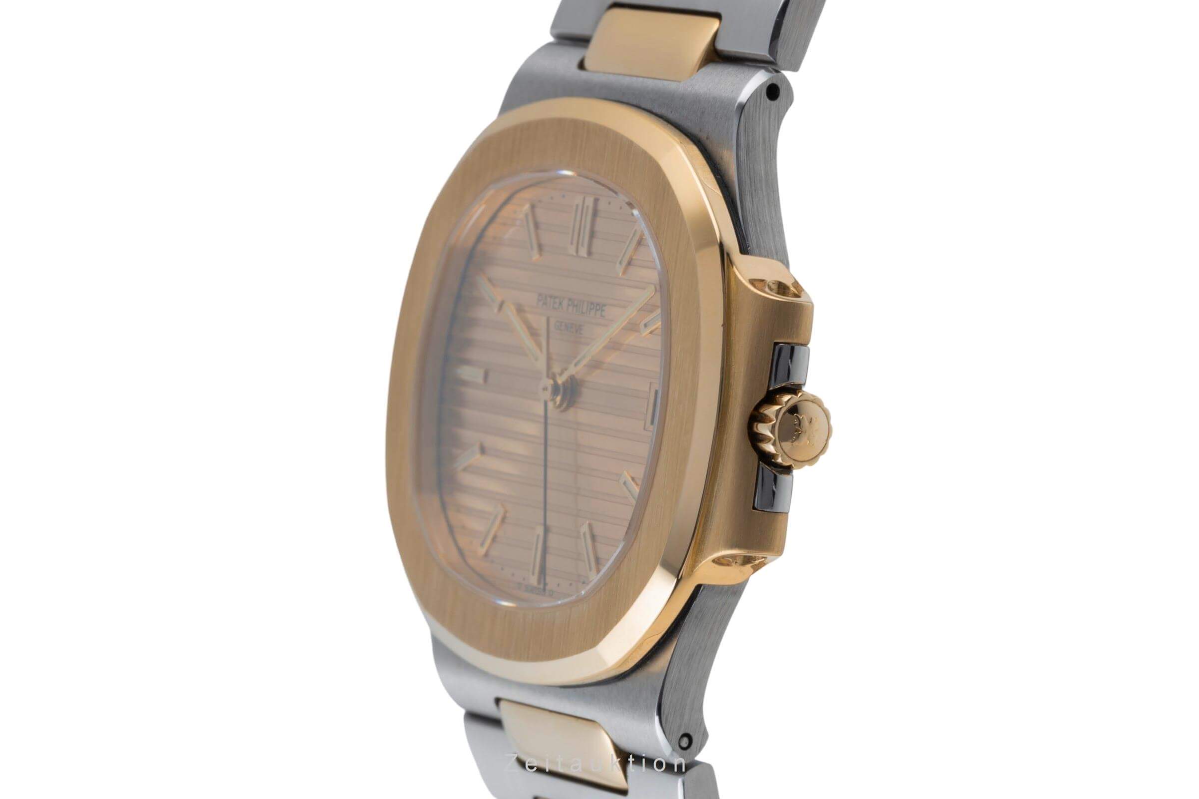 Patek Philippe Nautilus Stahl / Gold Automatik Datum Herrenuhr Ref. 3800/1  [2403505]
