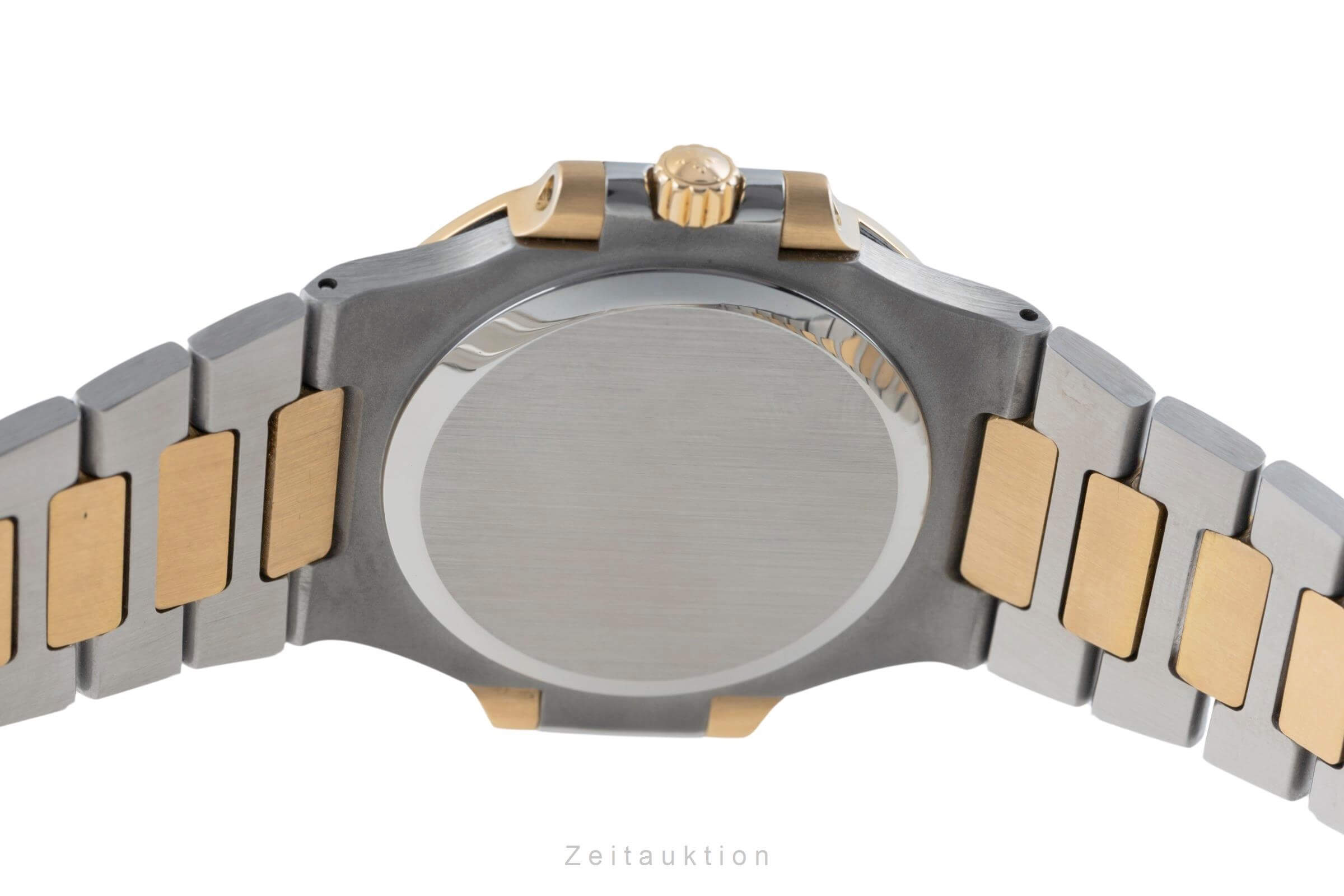 Patek Philippe Nautilus Stahl / Gold Automatik Datum Herrenuhr Ref. 3800/1  [2403505]