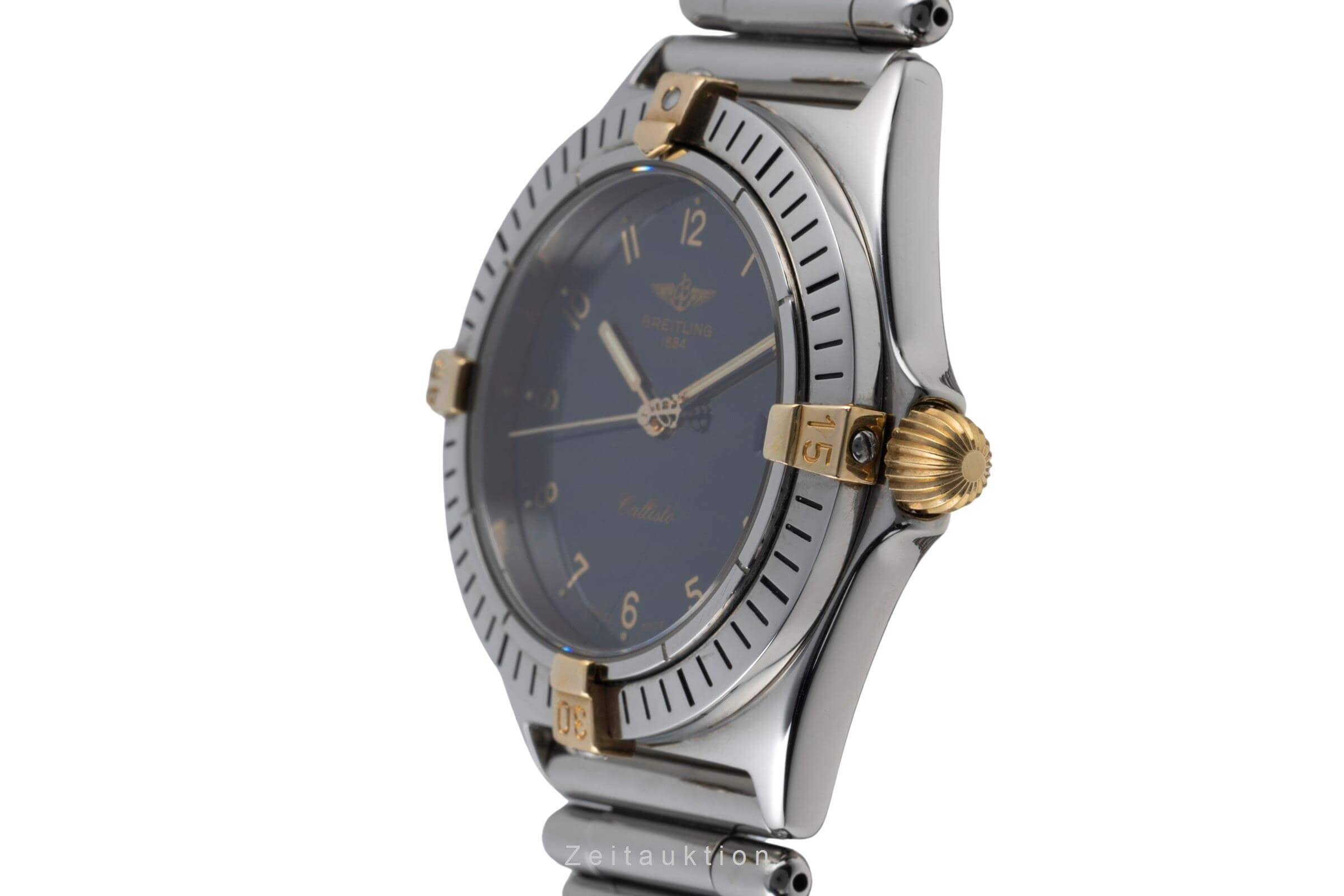 Breitling Callisto acciaio / oro quarzo orologio da uomo B57045  [2403555]