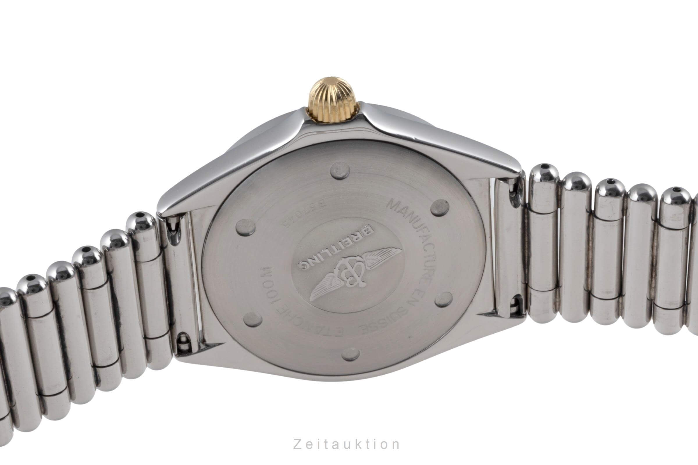 Breitling Callisto acciaio / oro quarzo orologio da uomo B57045  [2403555]