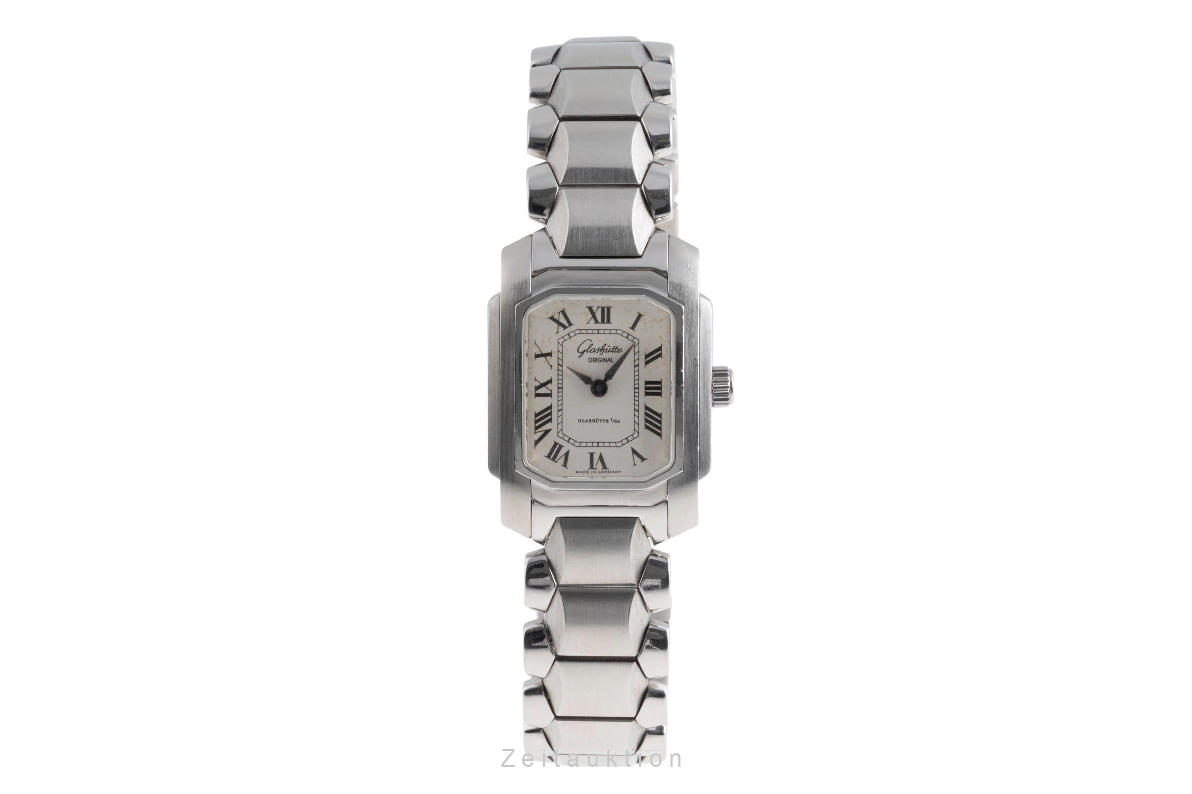 Glashütte Senator acier à remontage manuel montre pour femmes 21-01-01-01-04  [2403701]