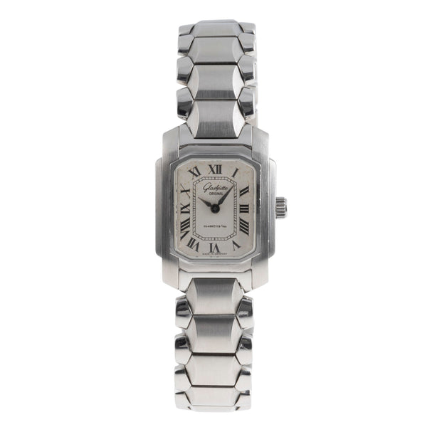 Glashütte Senator acier à remontage manuel montre pour femmes 21-01-01-01-04  [2403701]