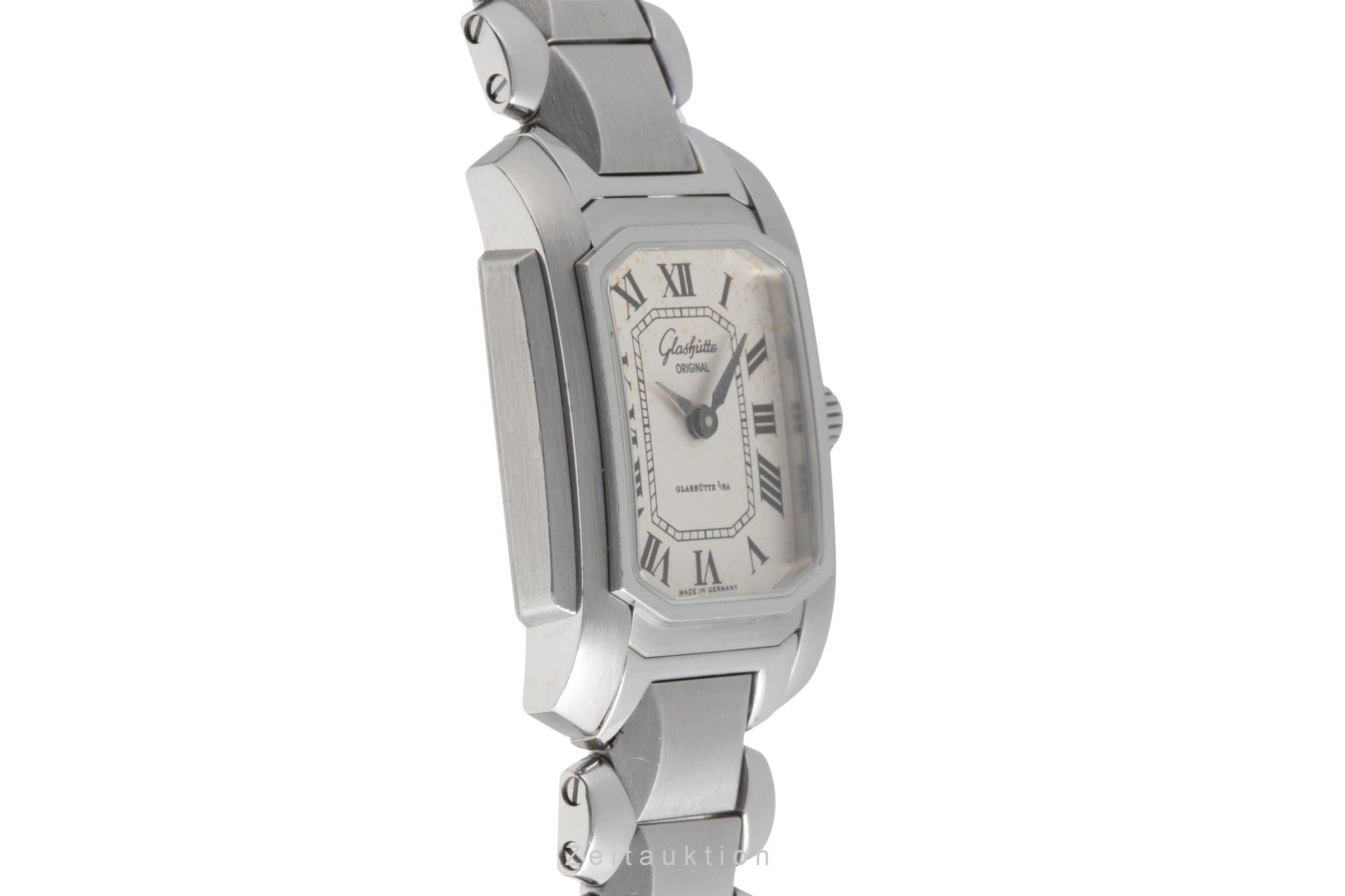 Glashütte Senator acier à remontage manuel montre pour femmes 21-01-01-01-04  [2403701]