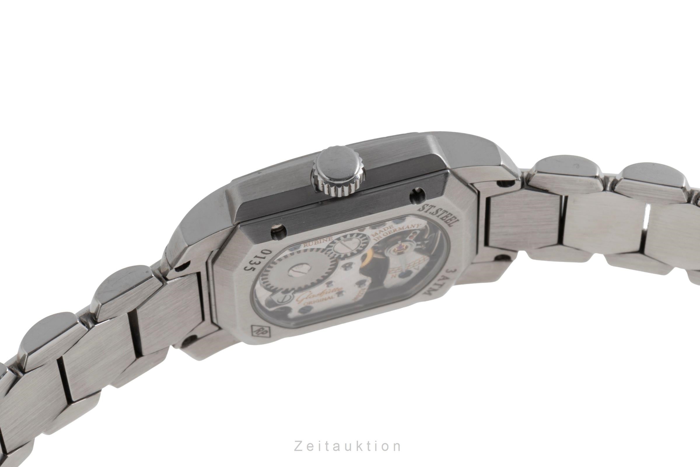 Glashütte Senator acier à remontage manuel montre pour femmes 21-01-01-01-04  [2403701]