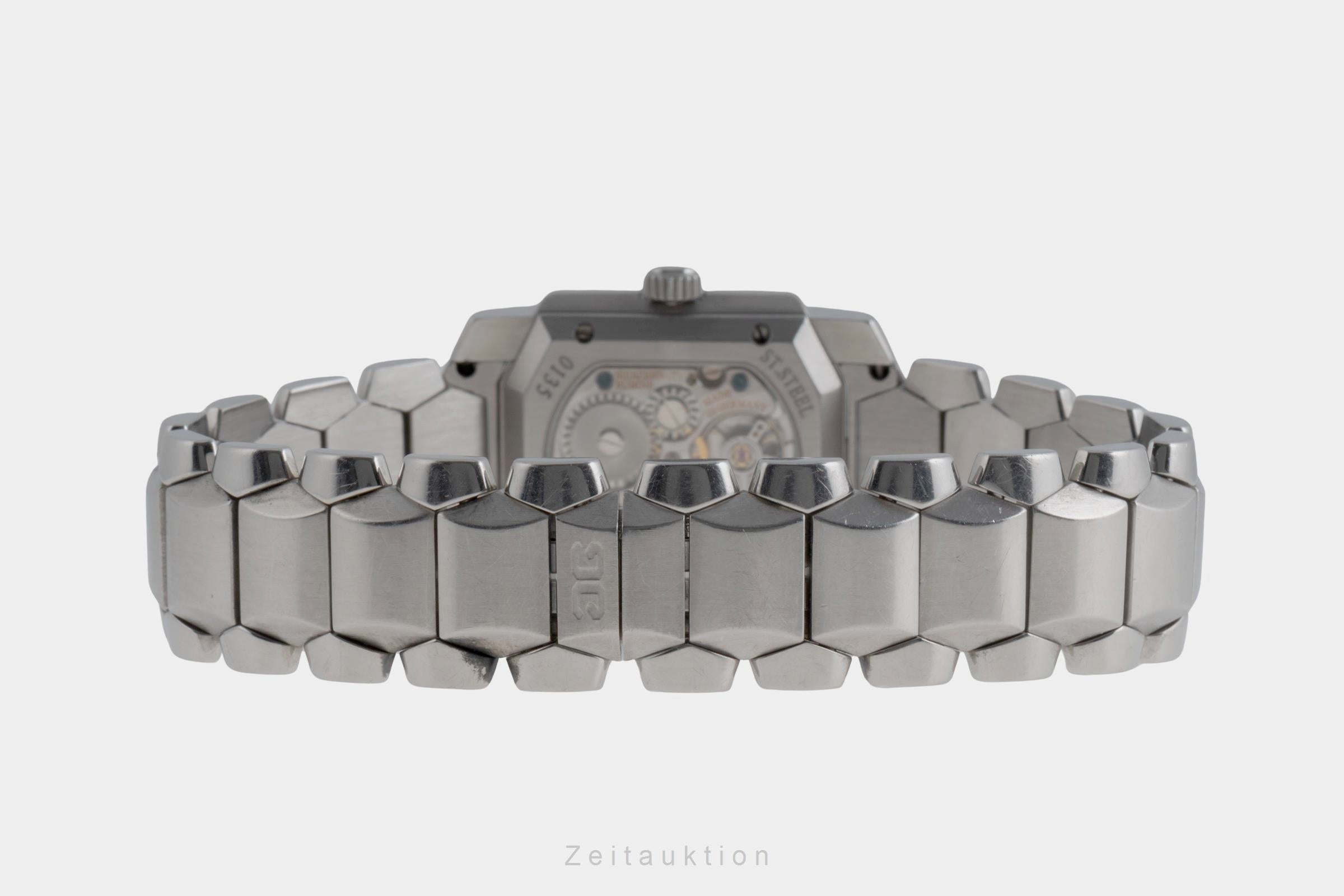 Glashütte Senator acier à remontage manuel montre pour femmes 21-01-01-01-04  [2403701]