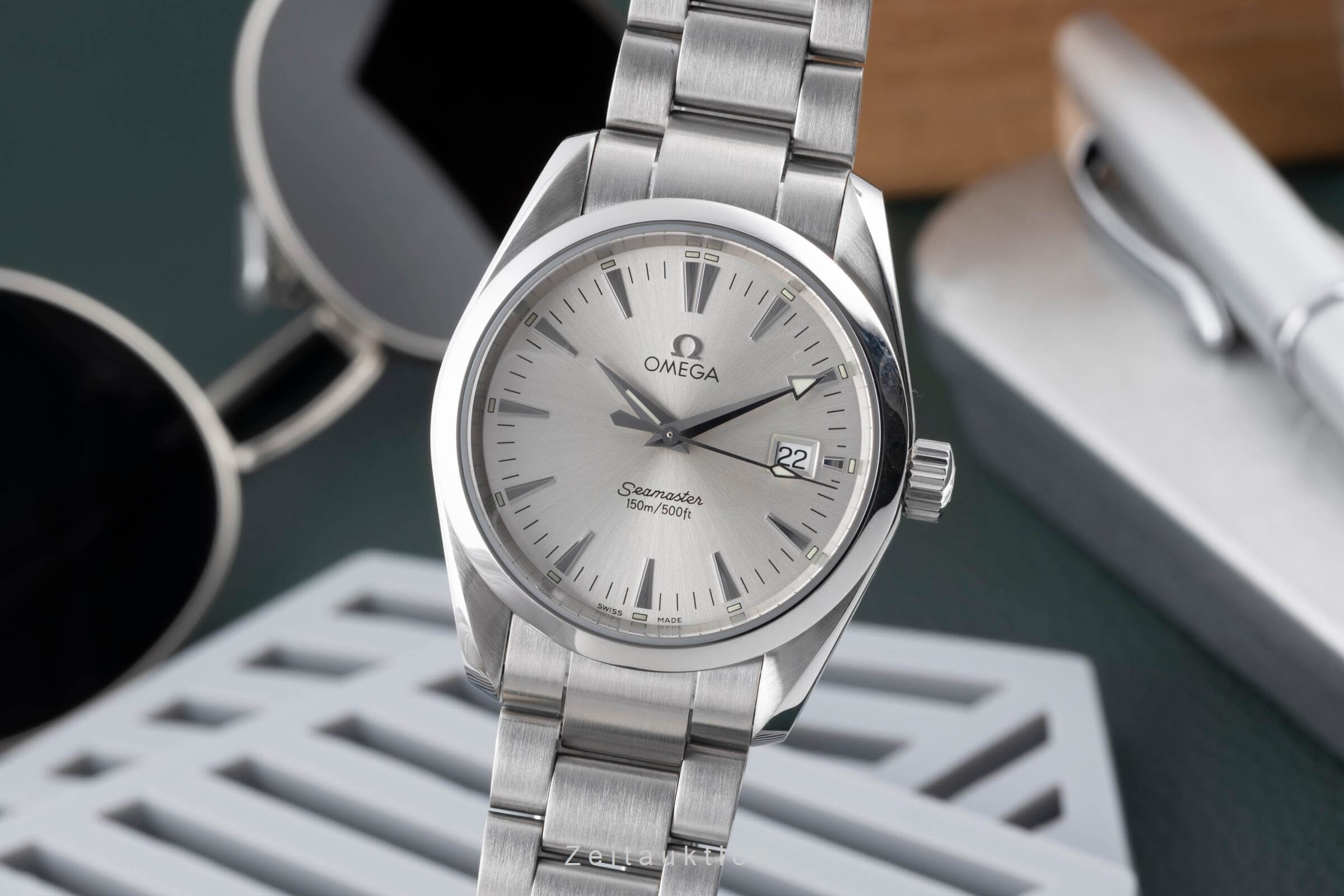 Omega Seamaster steel quartz men's watch 2518.30.00  [2403822]