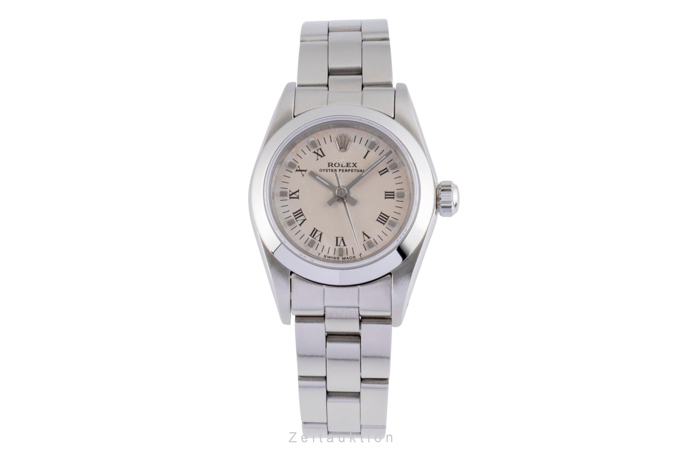 Rolex Oyster Perpetual acero automático reloj para damas  67180  [2403940]