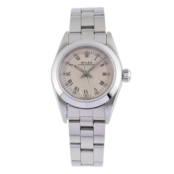 Rolex Oyster Perpetual acero automático reloj para damas  67180  [2403940]