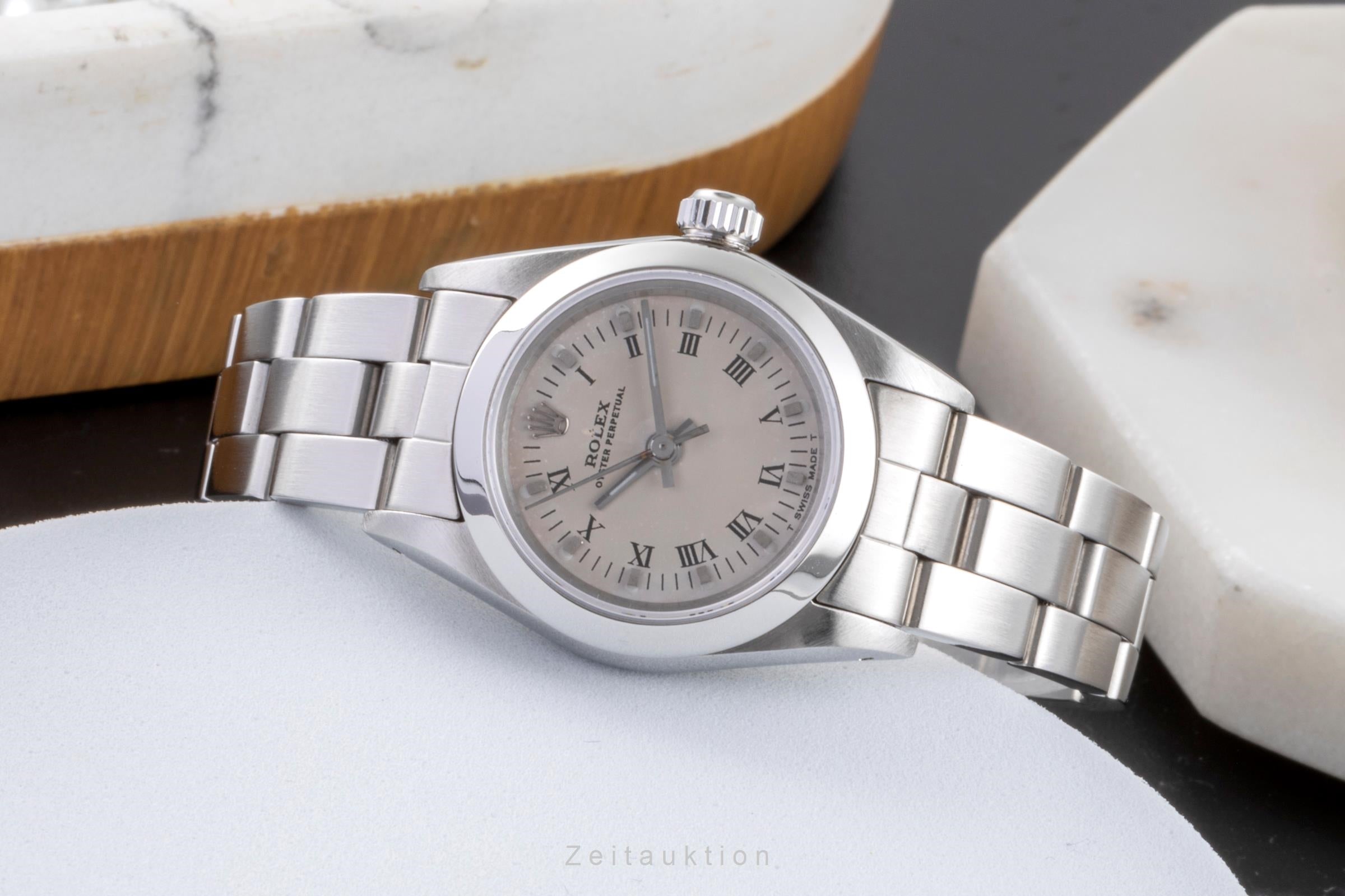 Rolex Oyster Perpetual acero automático reloj para damas  67180  [2403940]