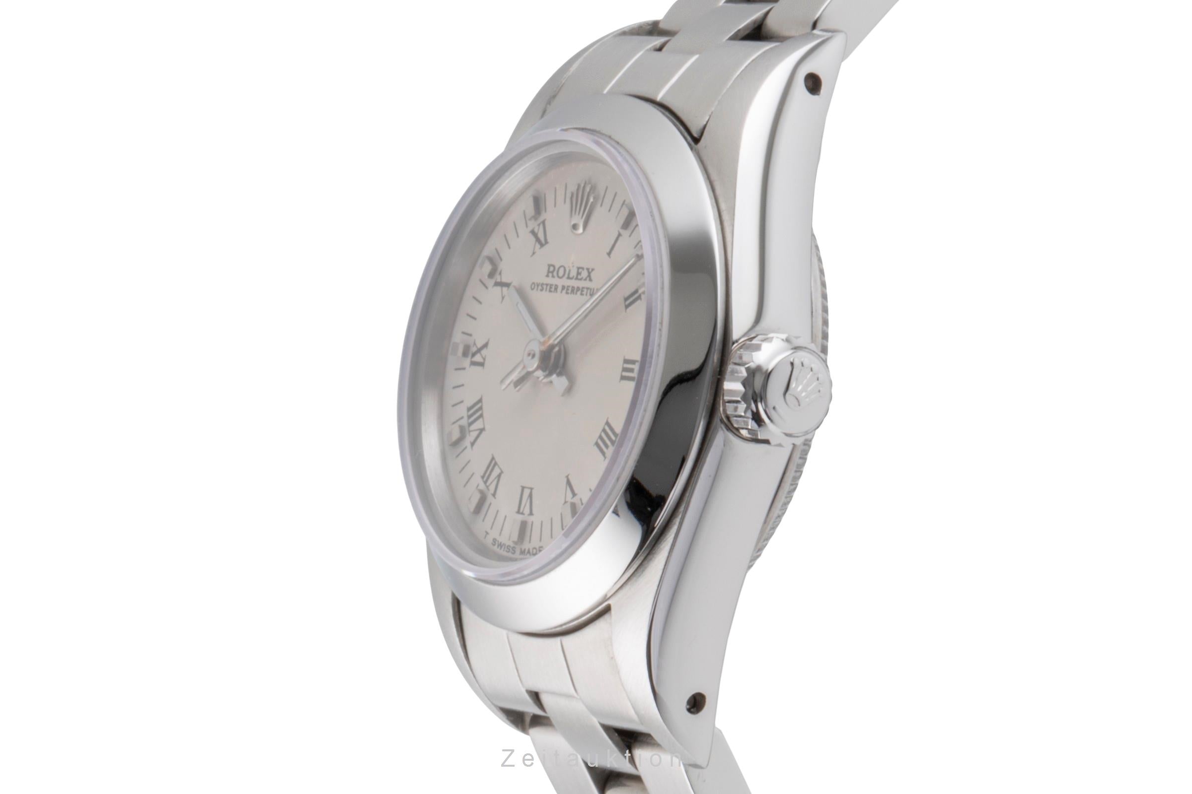 Rolex Oyster Perpetual acero automático reloj para damas  67180  [2403940]