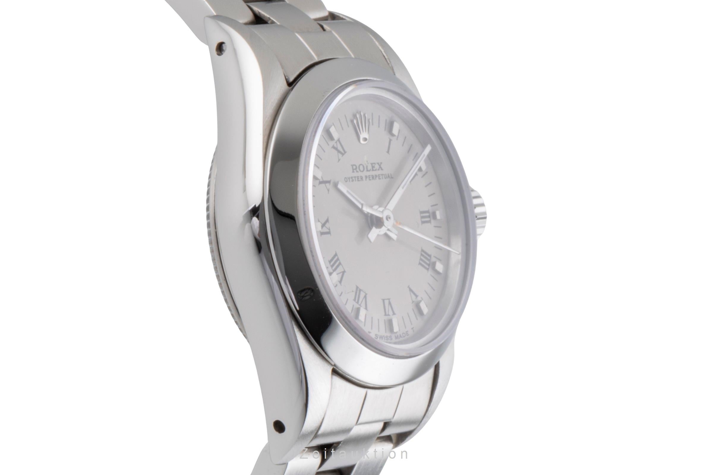 Rolex Oyster Perpetual acero automático reloj para damas  67180  [2403940]