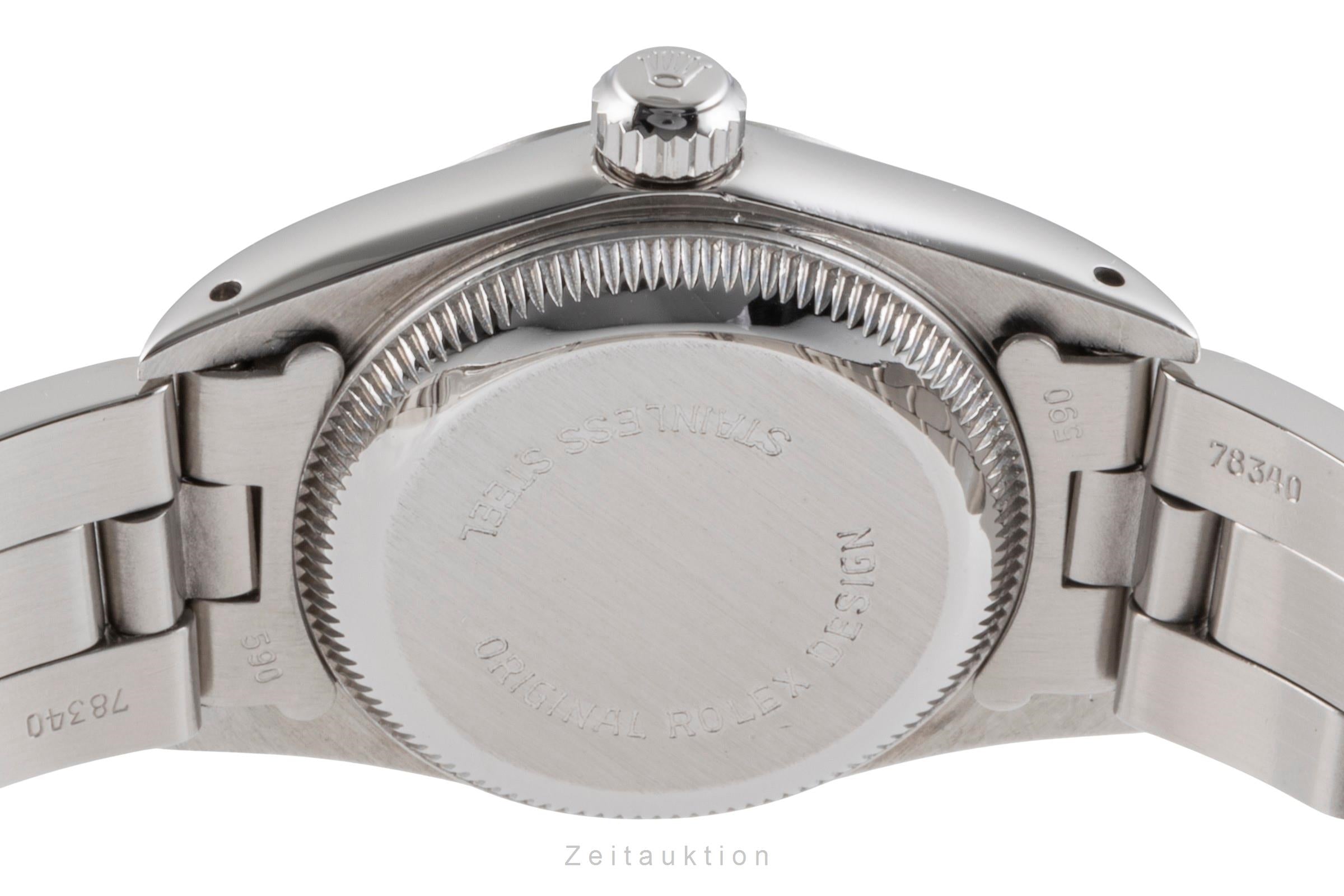 Rolex Oyster Perpetual acero automático reloj para damas  67180  [2403940]