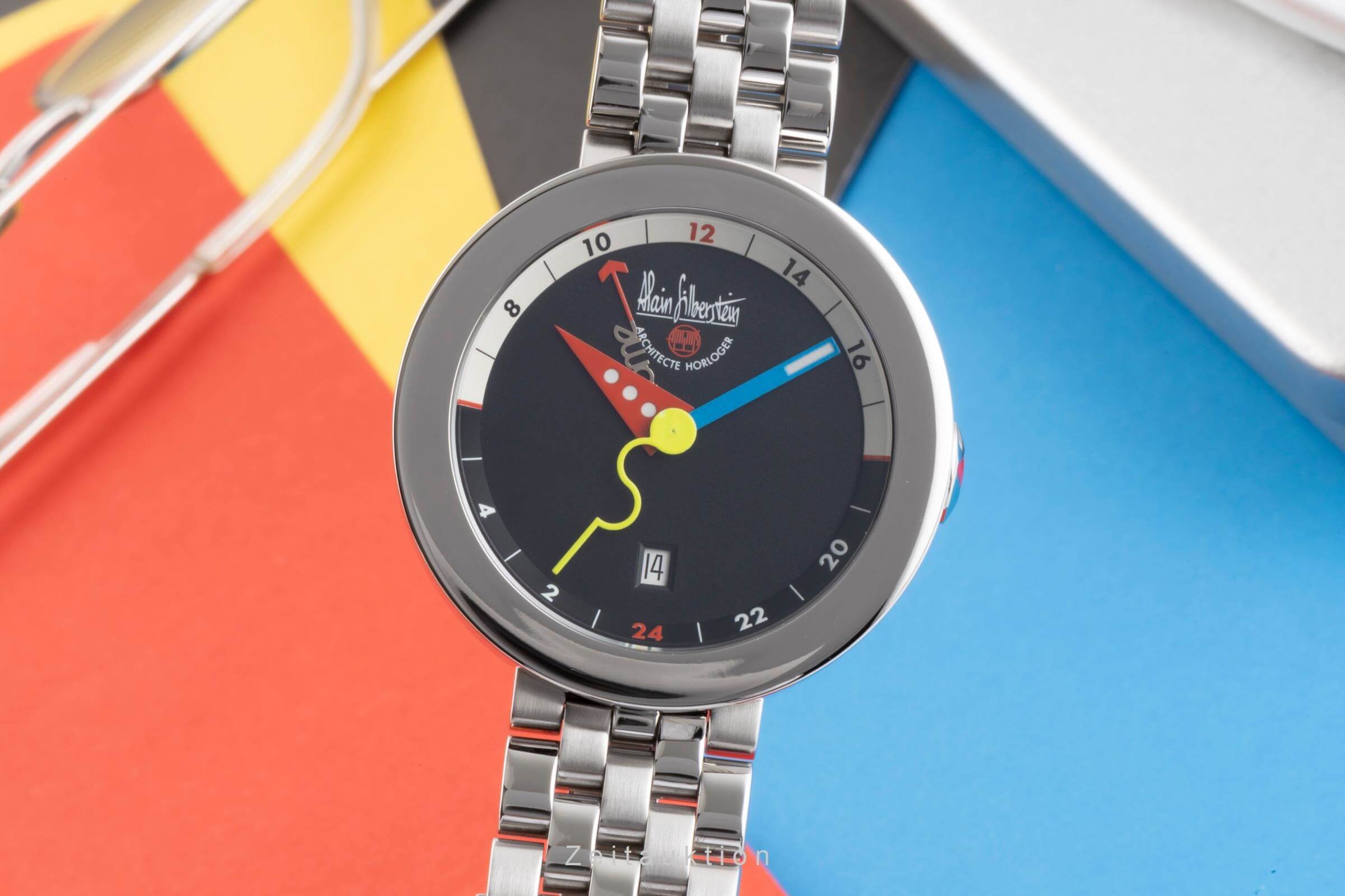 Alain Silberstein Rondo GMT steel automatic Ref. OG11 | 2403991