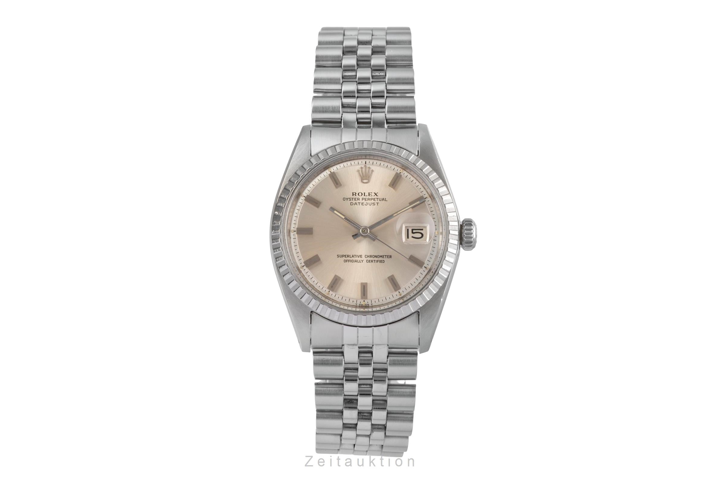 Rolex Datejust steel automatic men's watch 1603 Vintage  [2404094]