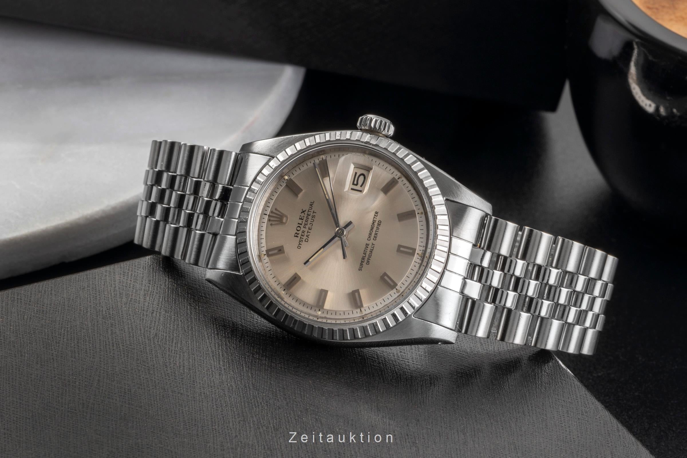 Rolex Datejust steel automatic men's watch 1603 Vintage  [2404094]