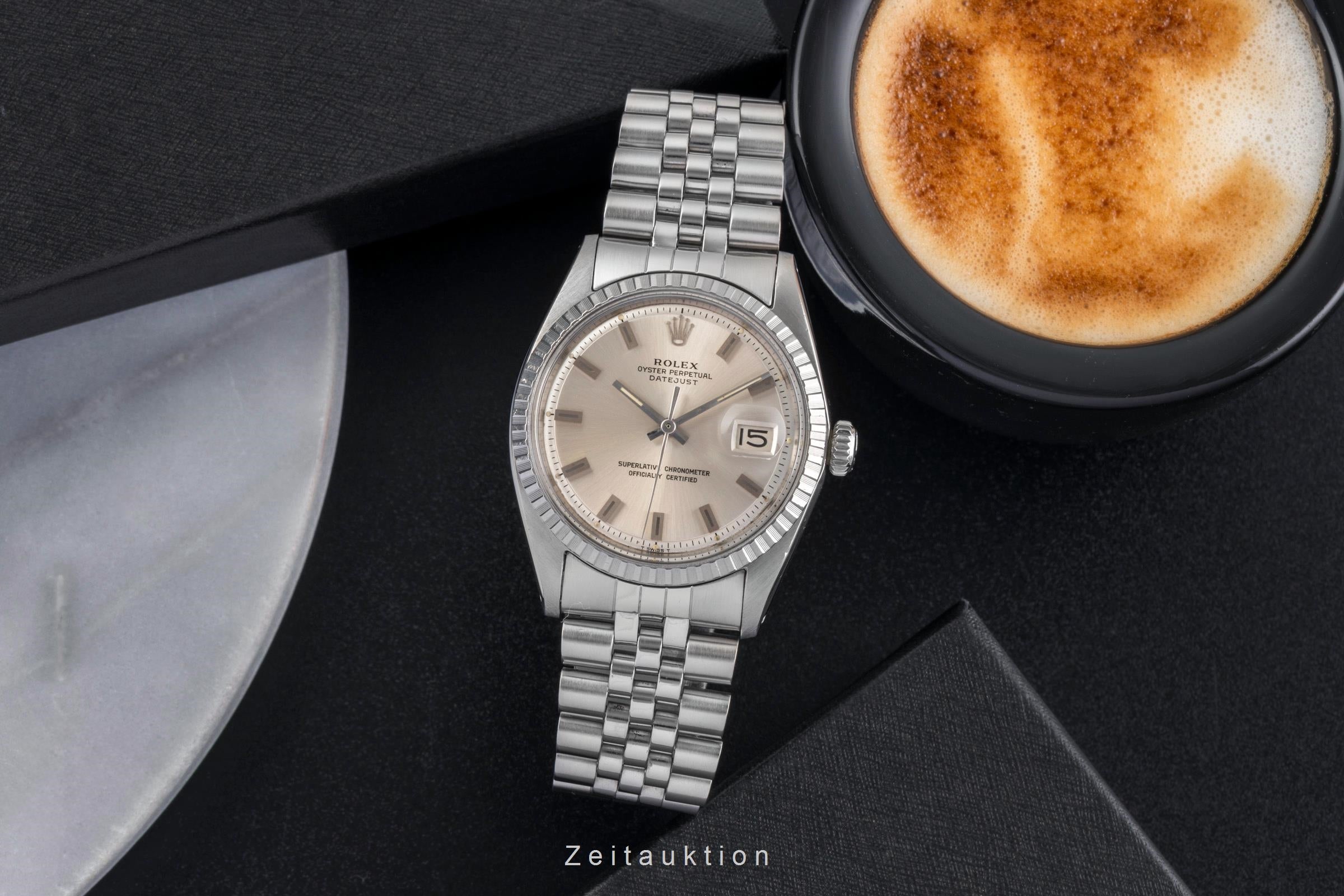 Rolex Datejust steel automatic men's watch 1603 Vintage  [2404094]