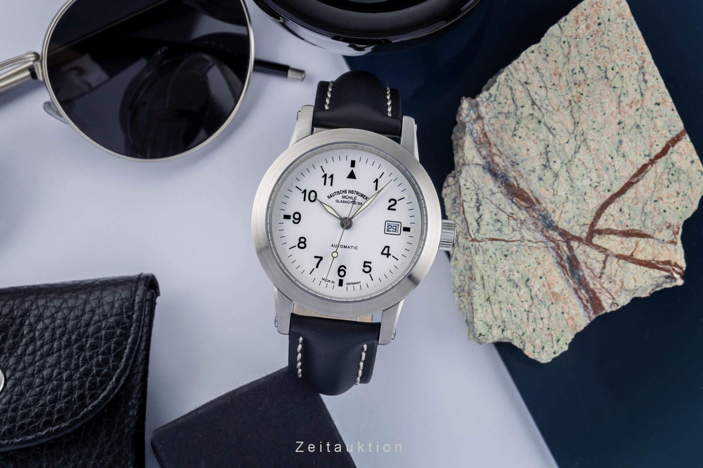 Mühle Sports M12 acero automático reloj para caballeros M1-26-30  [2404095]