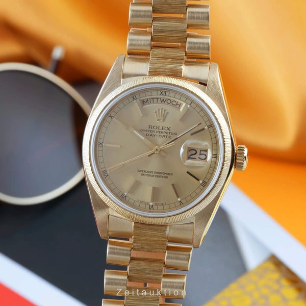 Rolex Day-Date or 18 ct automatique montre pour hommes 18078  [2404138]