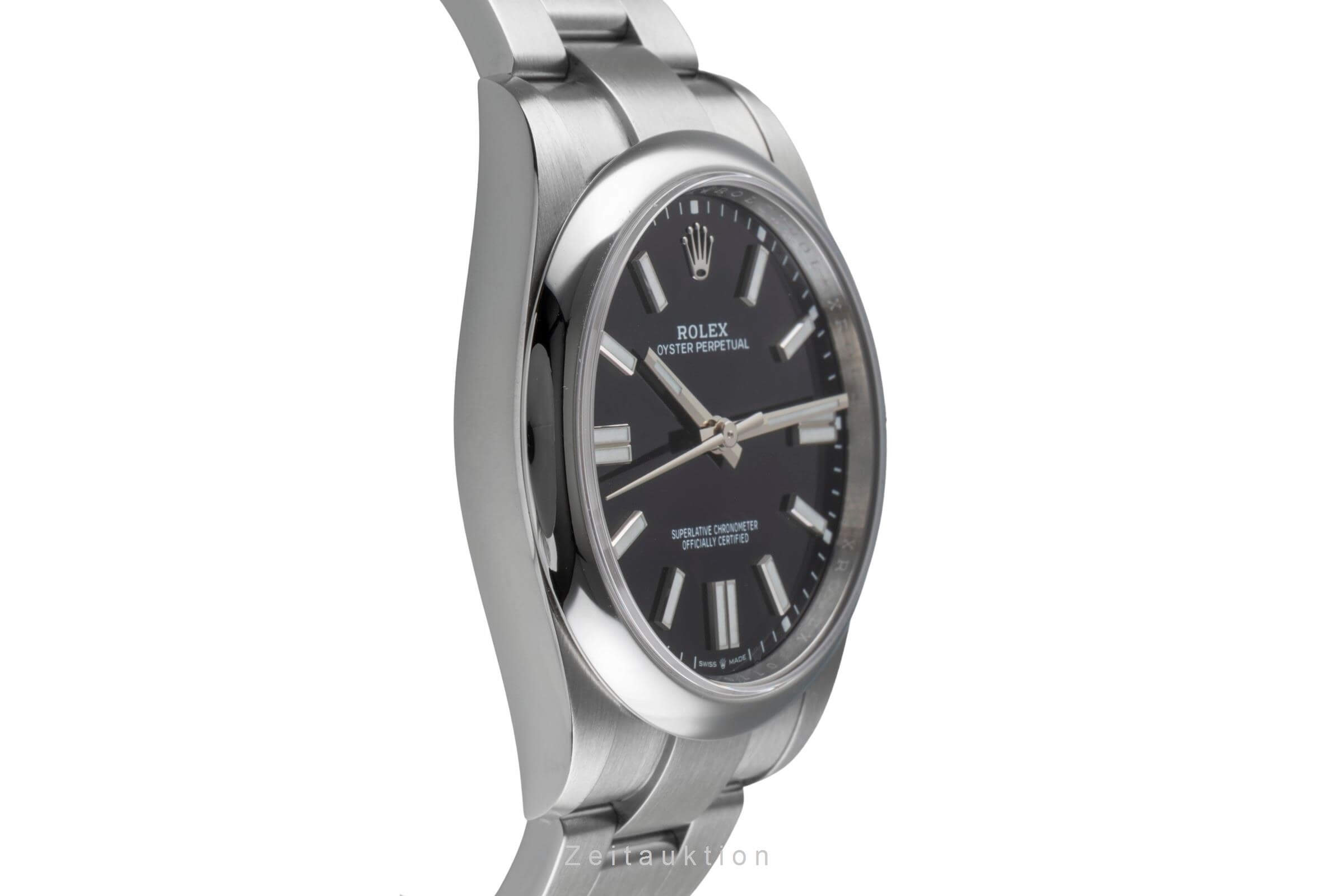 Rolex Oyster Perpetual acero automático reloj para caballeros 124300  [2404175]