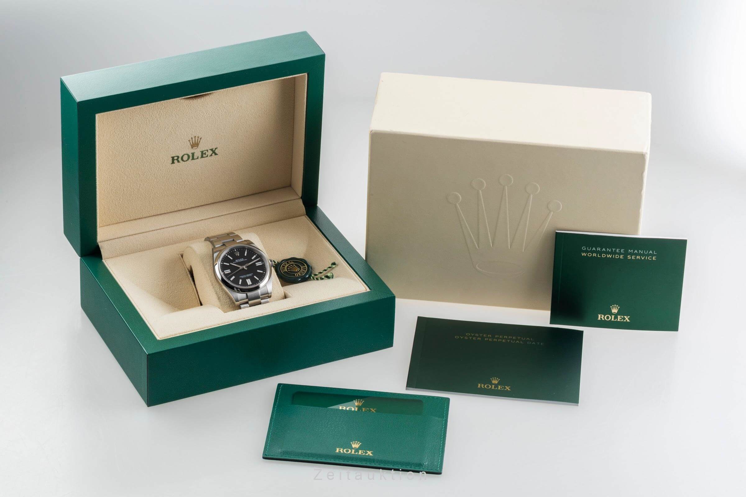 Rolex Oyster Perpetual acero automático reloj para caballeros 124300  [2404175]