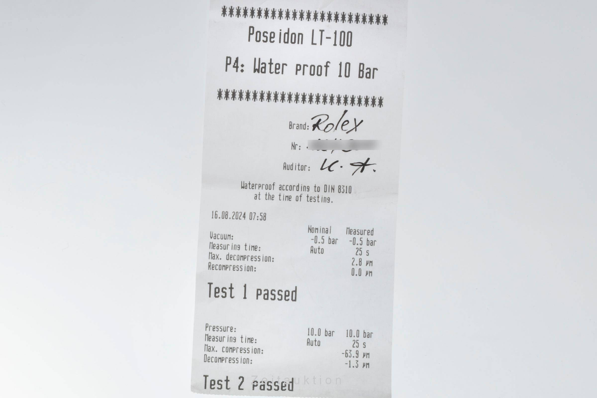 Rolex Oyster Perpetual acero automático reloj para caballeros 124300  [2404175]