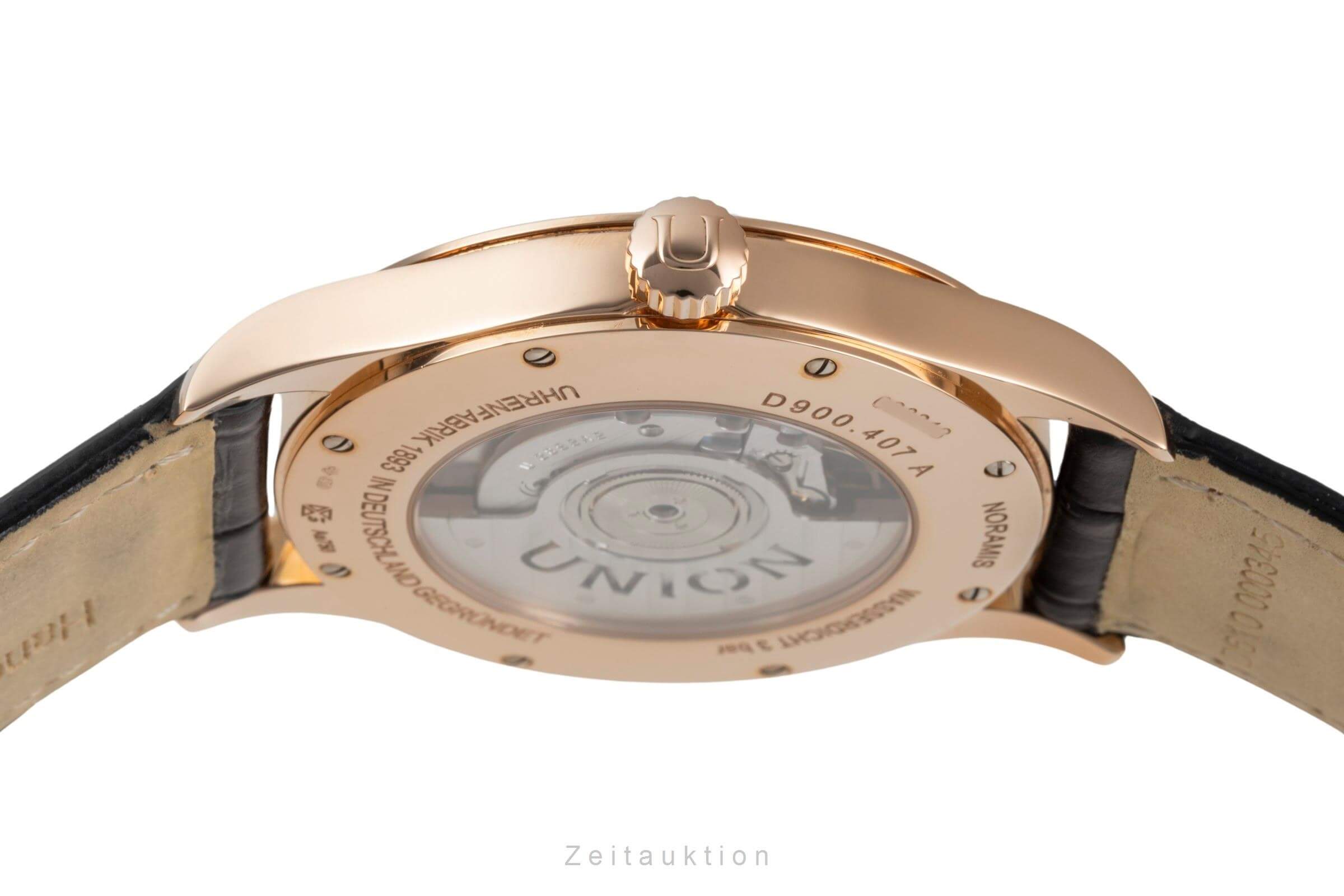 Union Glashütte Noramis 18k Gold Automatik Ref. D900.407.76.037.01 NP: 6900,- € [2404220]