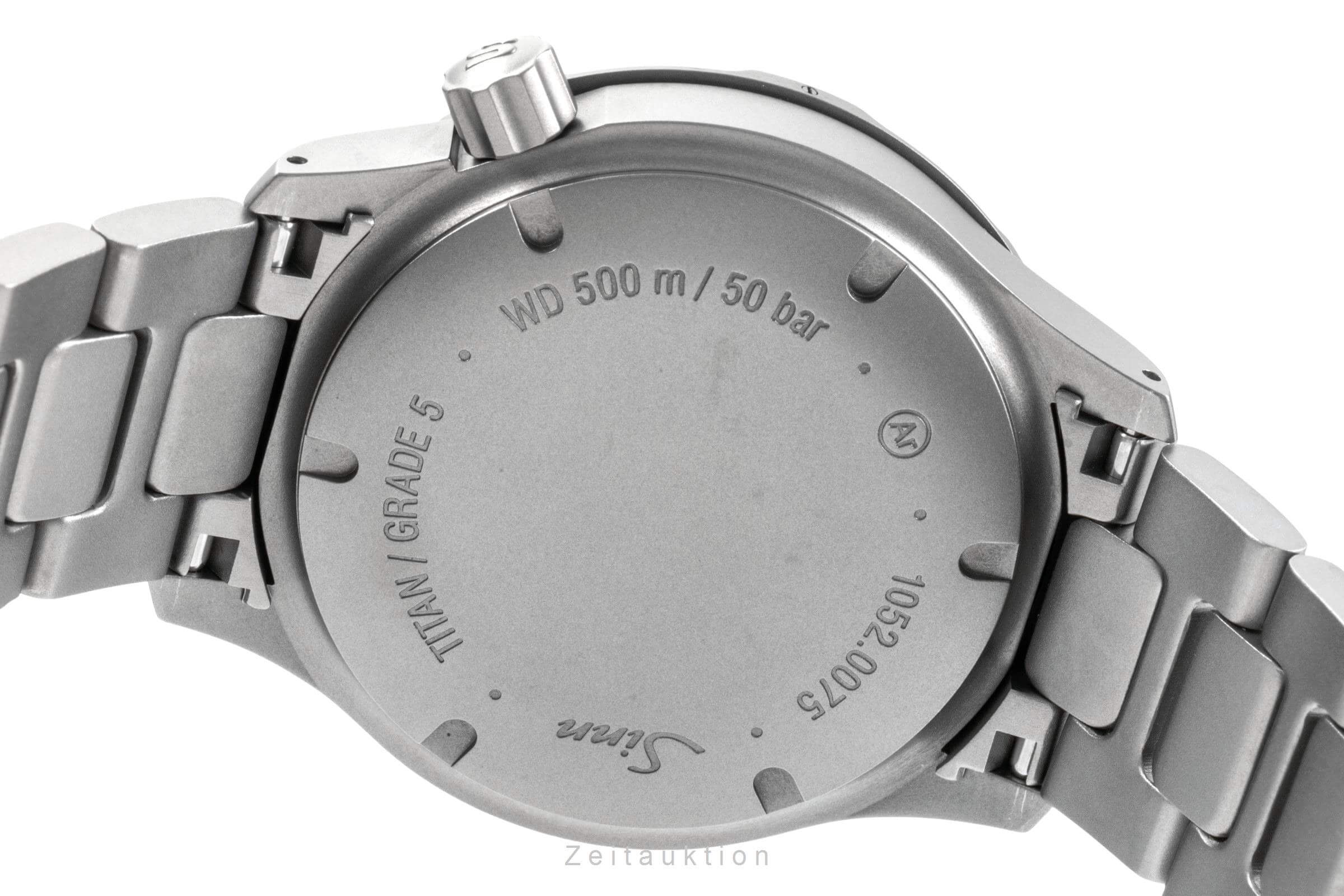 Sinn T50 titanium automatic men's watch 1052.010 LP: 3340EUR  [2404248]