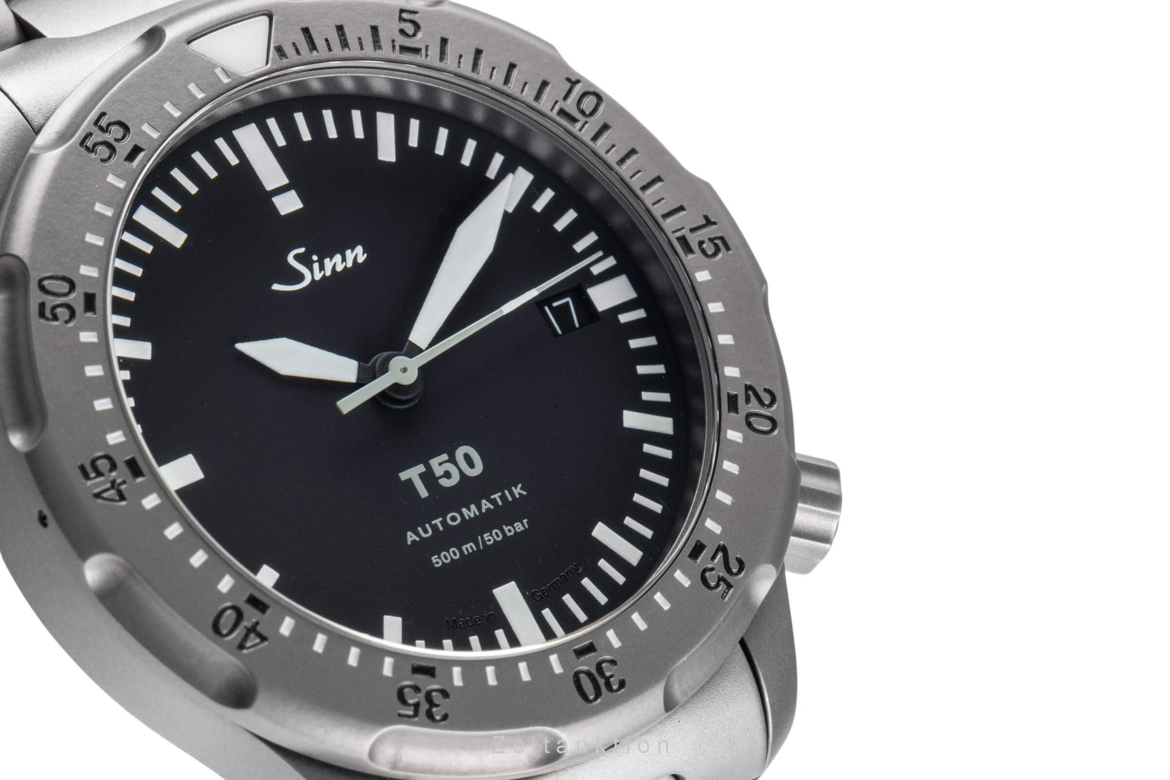 Sinn T50 titanium automatic men's watch 1052.010 LP: 3340EUR  [2404248]