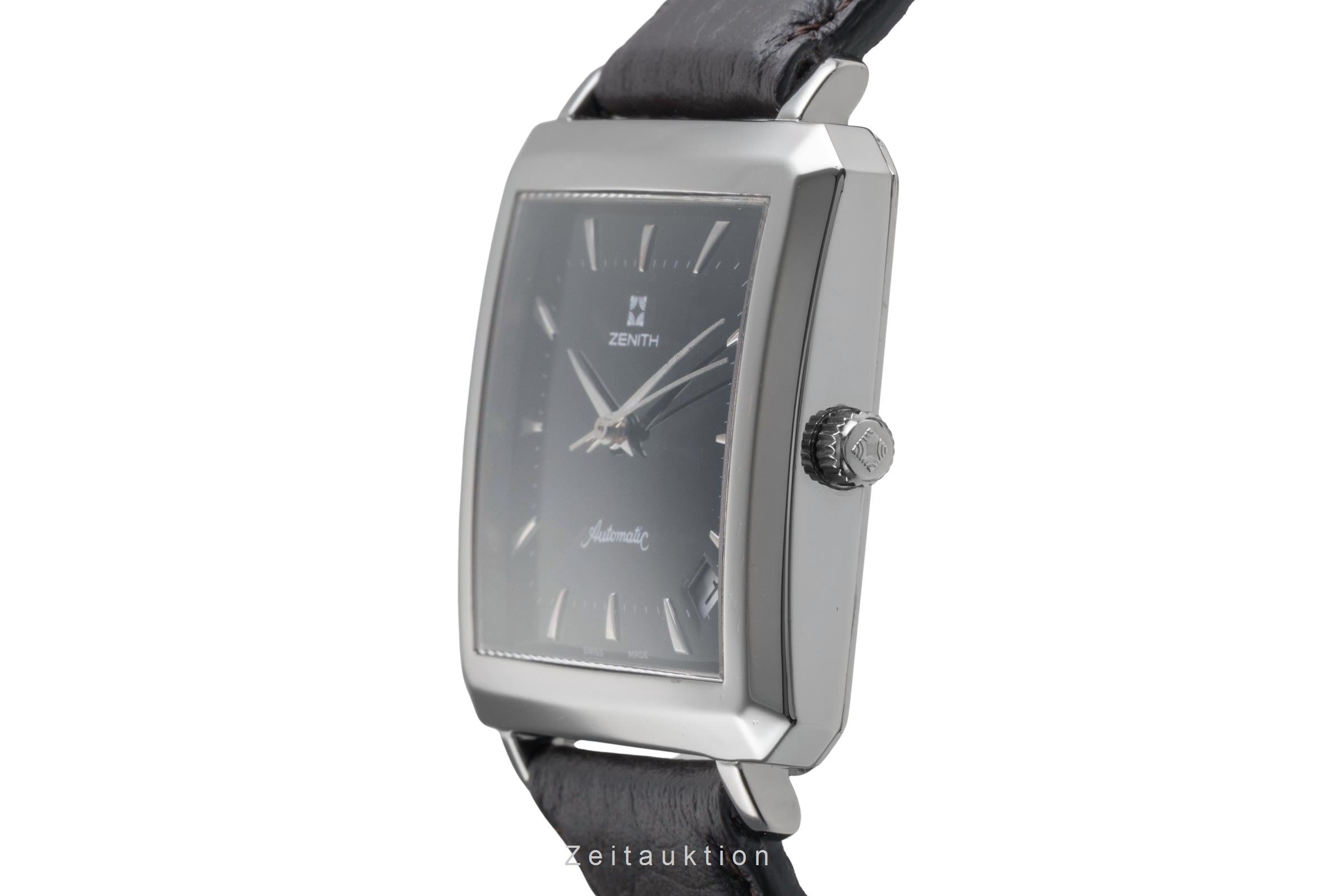 Zenith Elite Stahl Automatik Herrenuhr Ref. 90/01.0100.670 Klassiker [2404299]