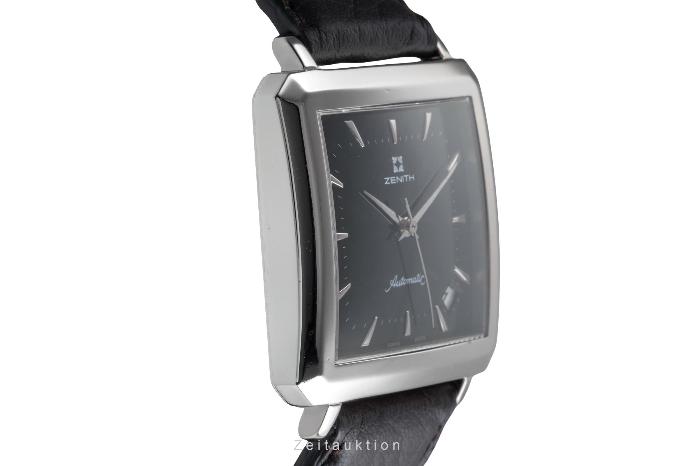 Zenith Elite Stahl Automatik Herrenuhr Ref. 90/01.0100.670 Klassiker [2404299]