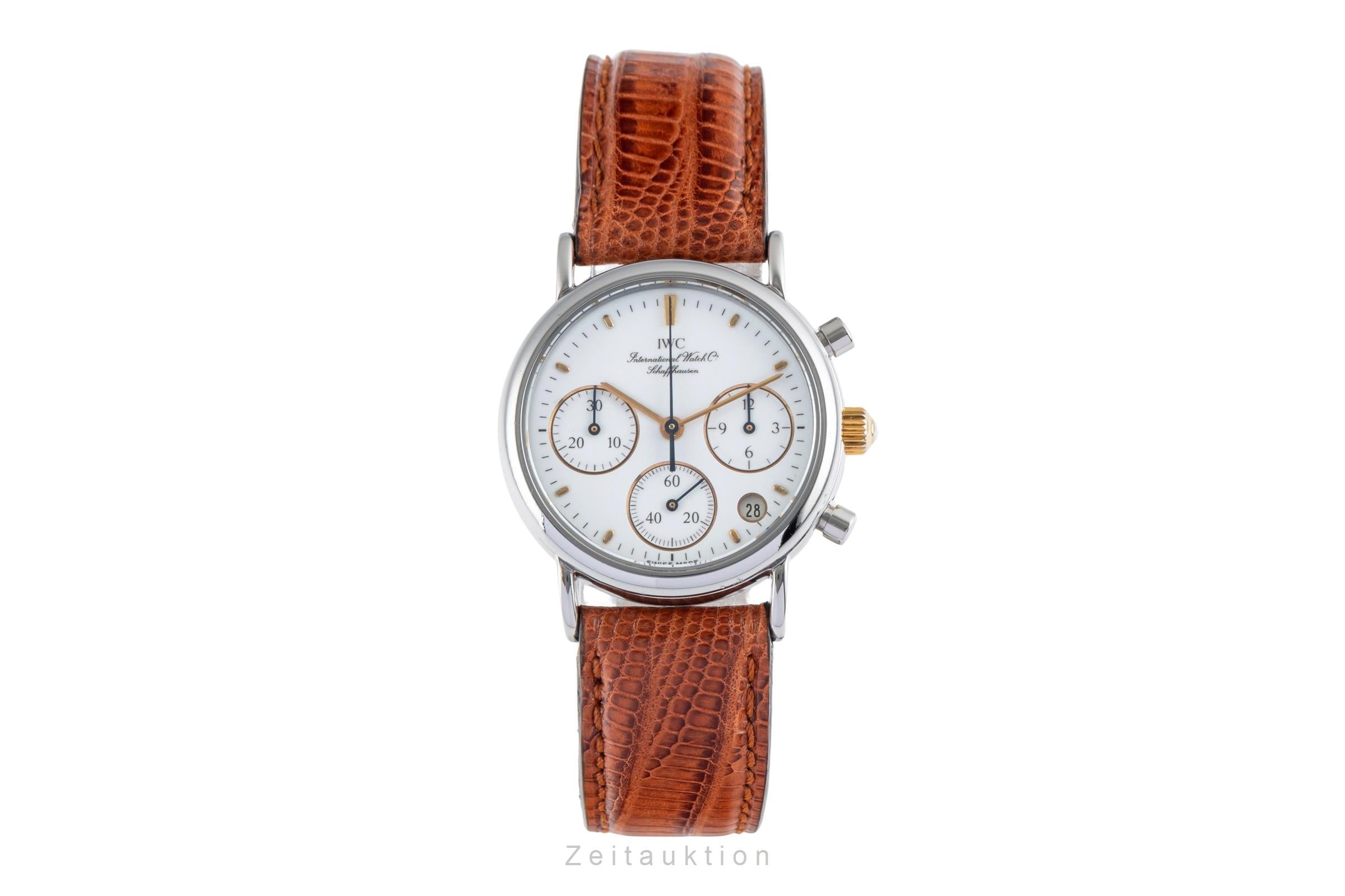 IWC Portofino cronografo acciaio quarzo orologio da donna IW373004  [2404419]