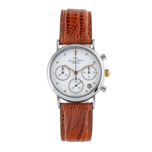 IWC Portofino cronografo acciaio quarzo orologio da donna IW373004  [2404419]